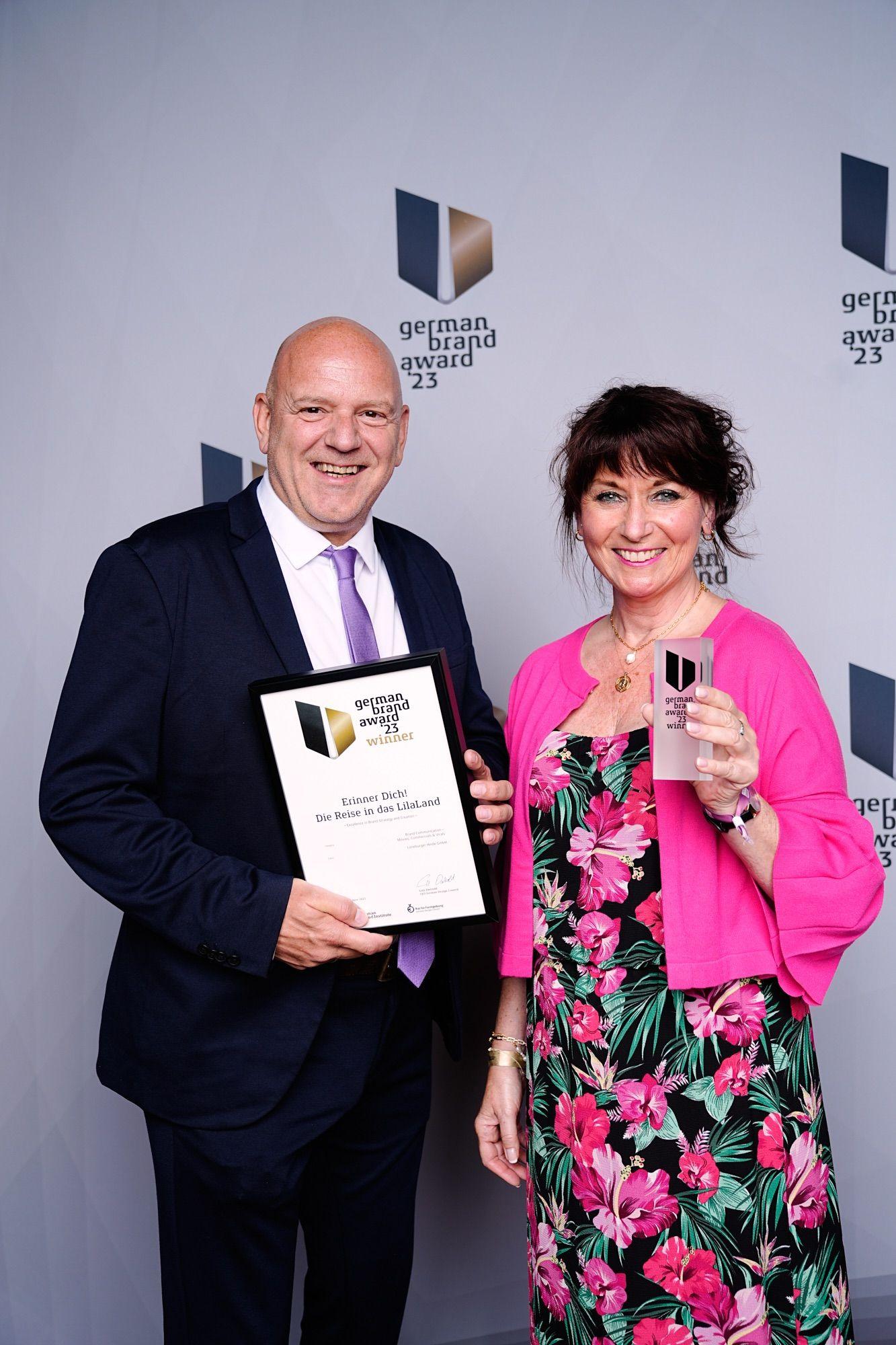 Lüneburger Heide GmbH wird Winner beim German Brand Award 2023