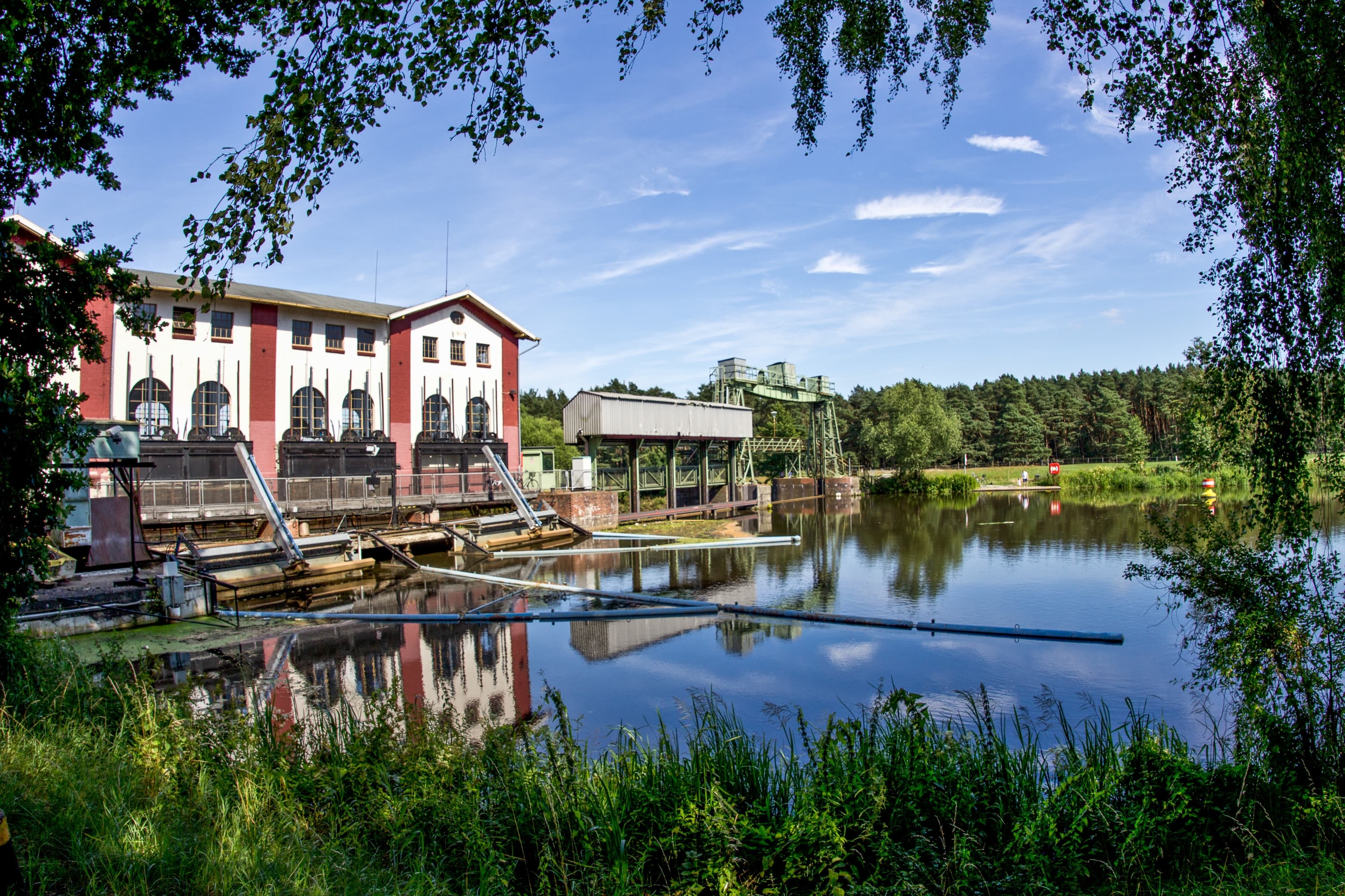 An der Schleuse in Oldau bei Hambühren