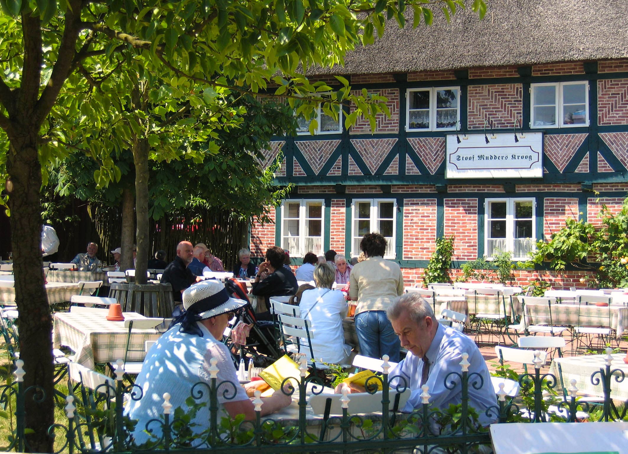 Essen und Trinken im Museums Gasthof Restaurant des Museums Kiekeberg