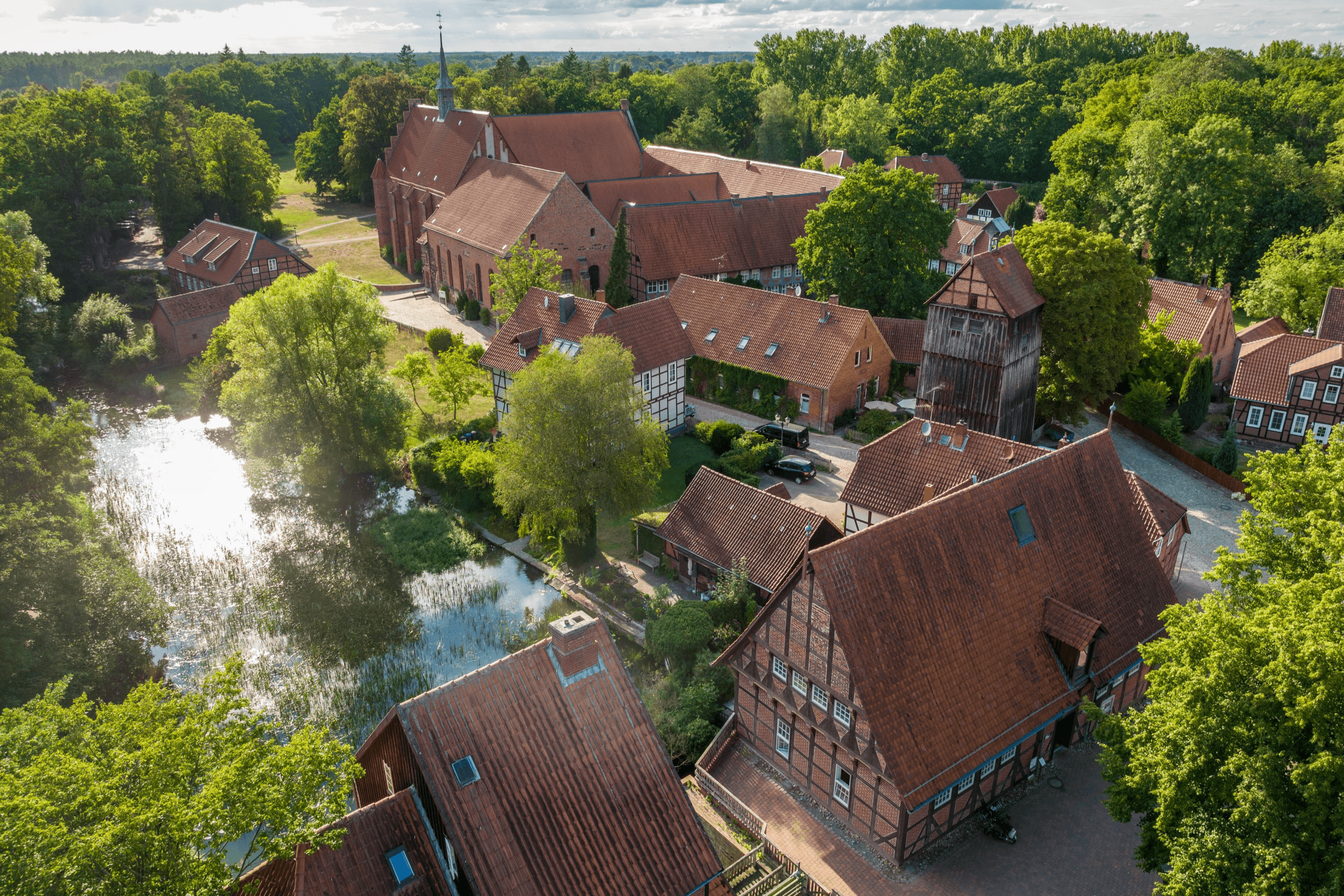 Wienhausen von oben