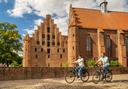Fahrradfahren am Kloster Wienhausen