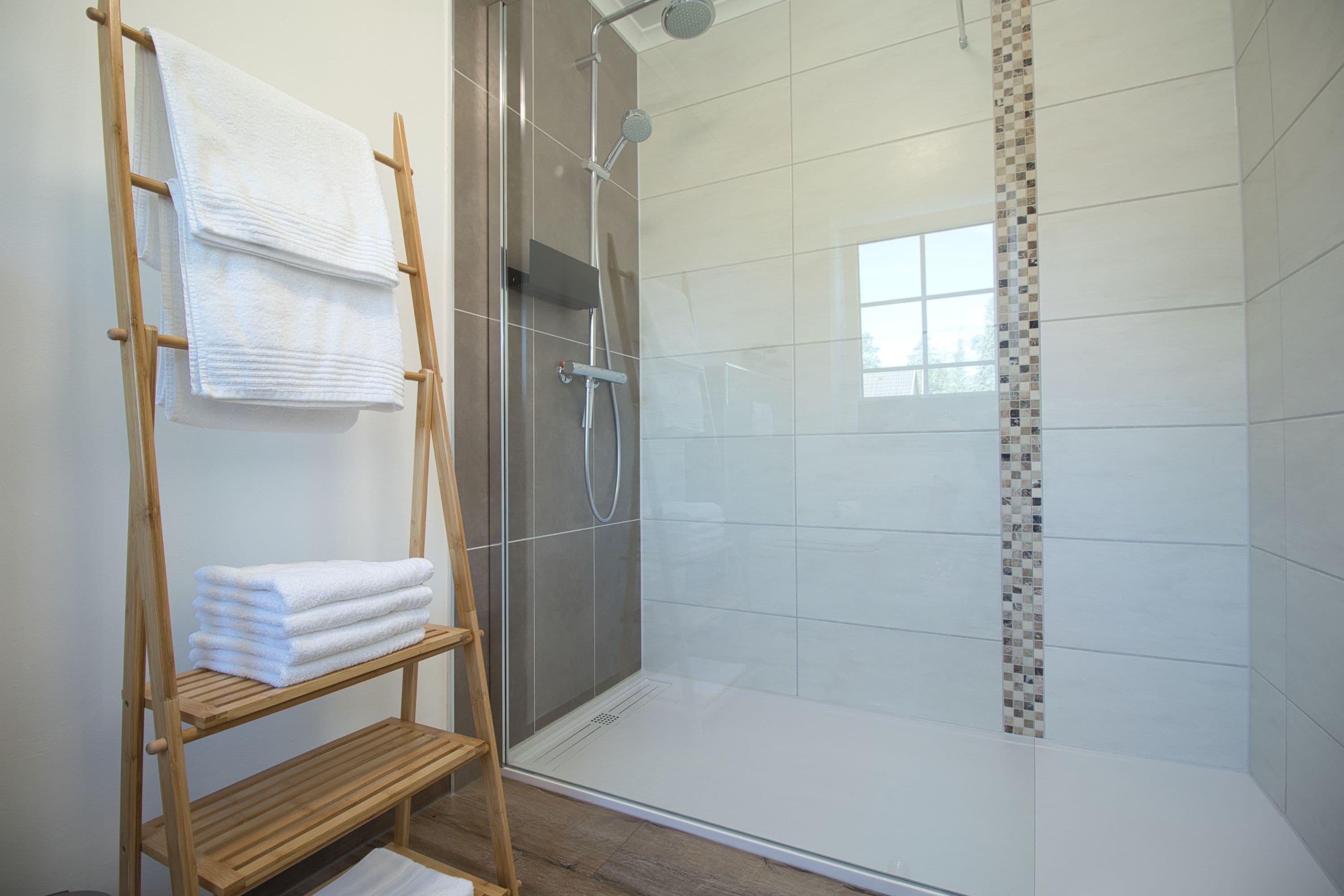 Badezimmer in der Ferienwohnung TraumZeit Müden Örtze