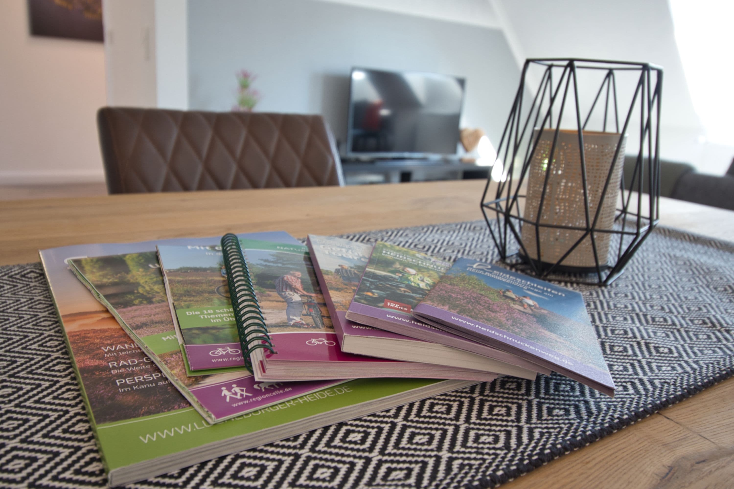 Essecke in der Ferienwohnung TraumZeit Müden Örtze