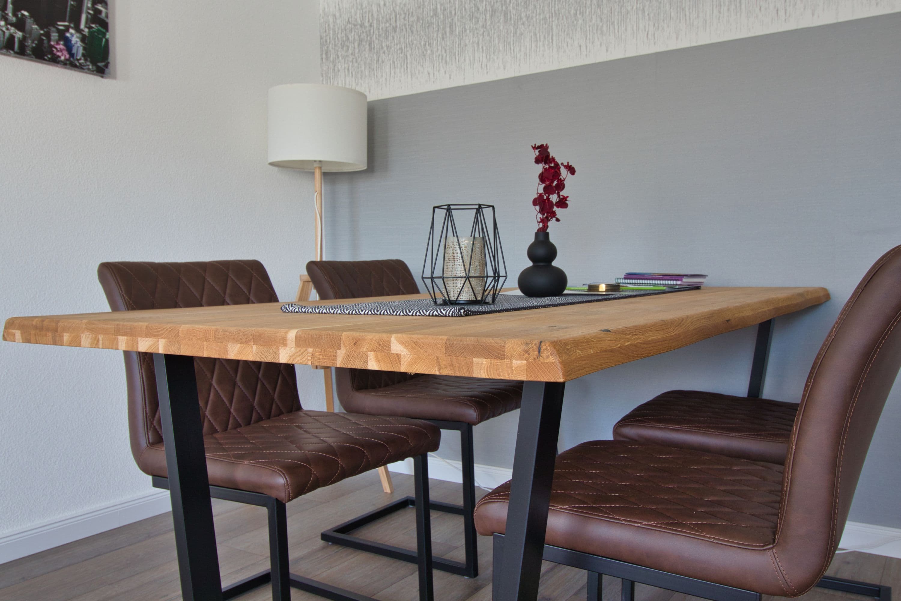 Essecke in der Ferienwohnung TraumZeit Müden Örtze