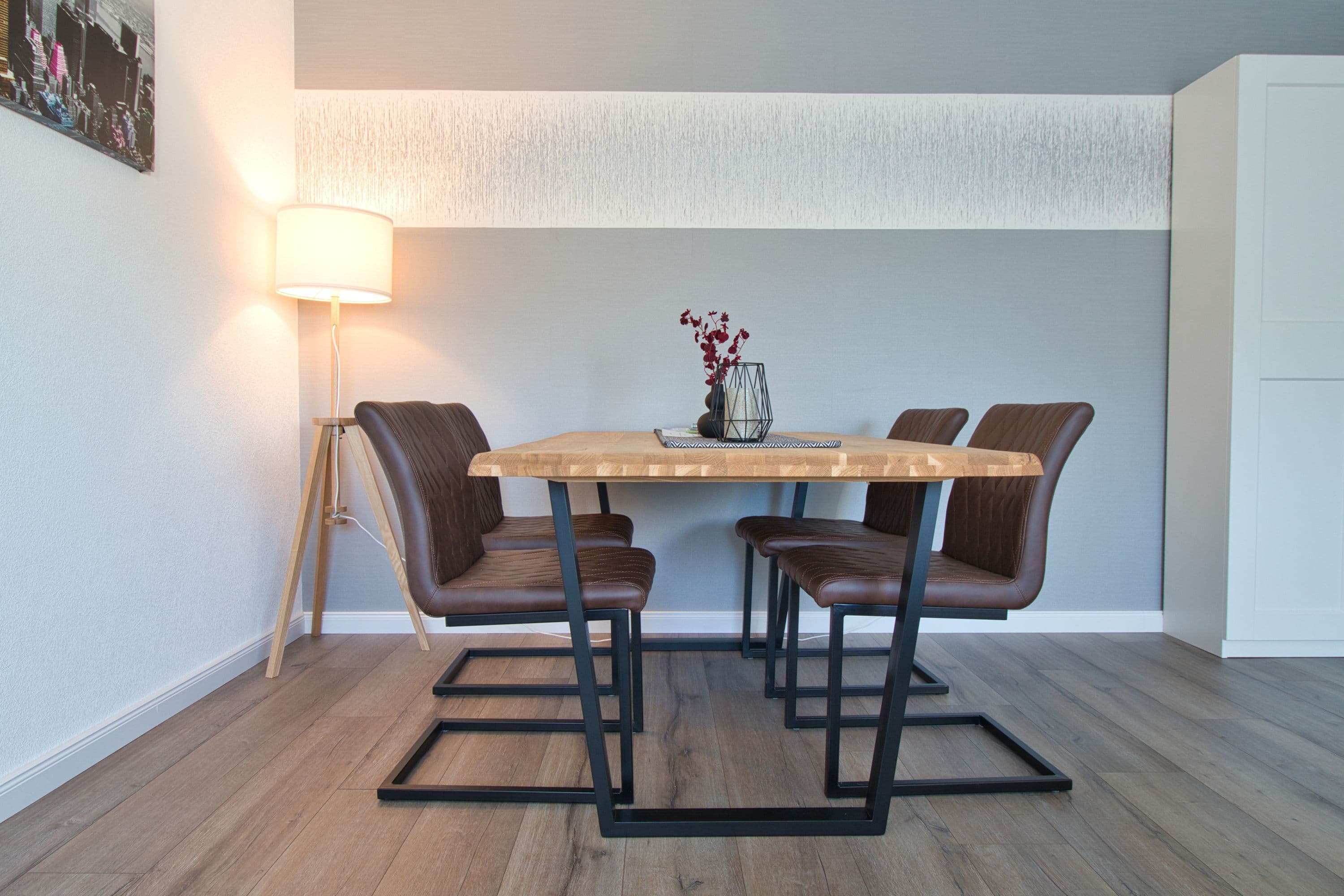 Essecke in der Ferienwohnung TraumZeit Müden Örtze