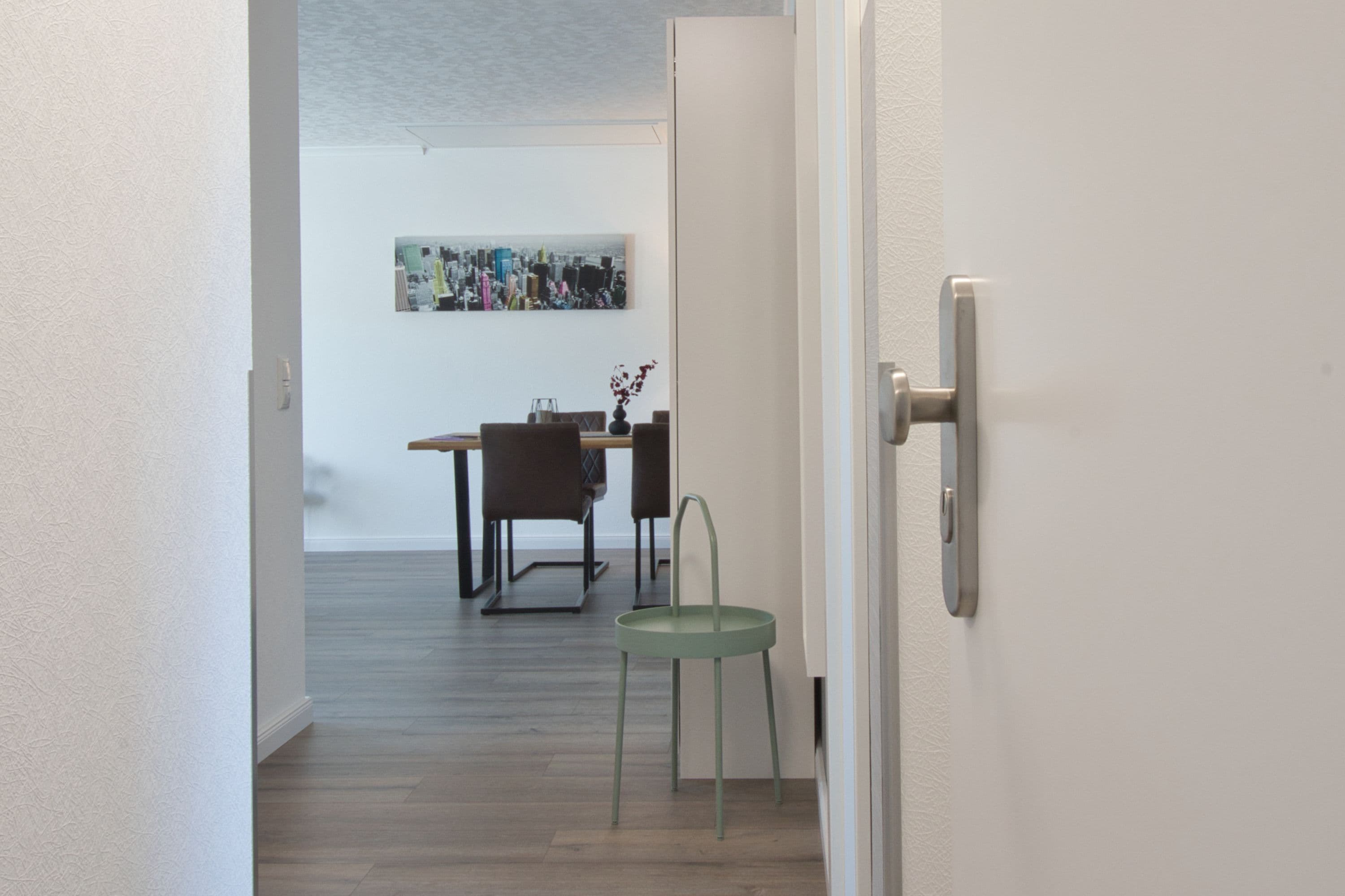 Essecke in der Ferienwohnung TraumZeit Müden Örtze