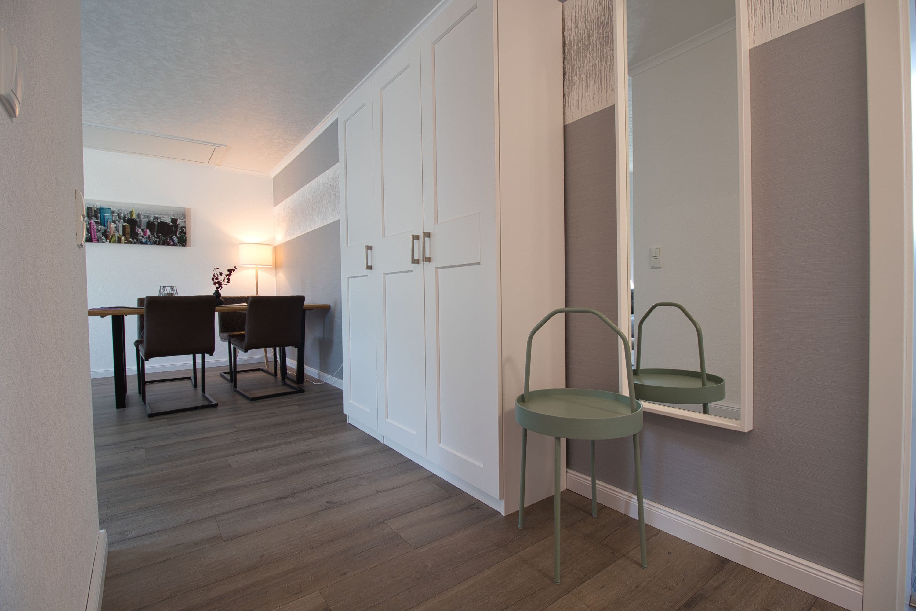 Essecke in der Ferienwohnung TraumZeit Müden Örtze