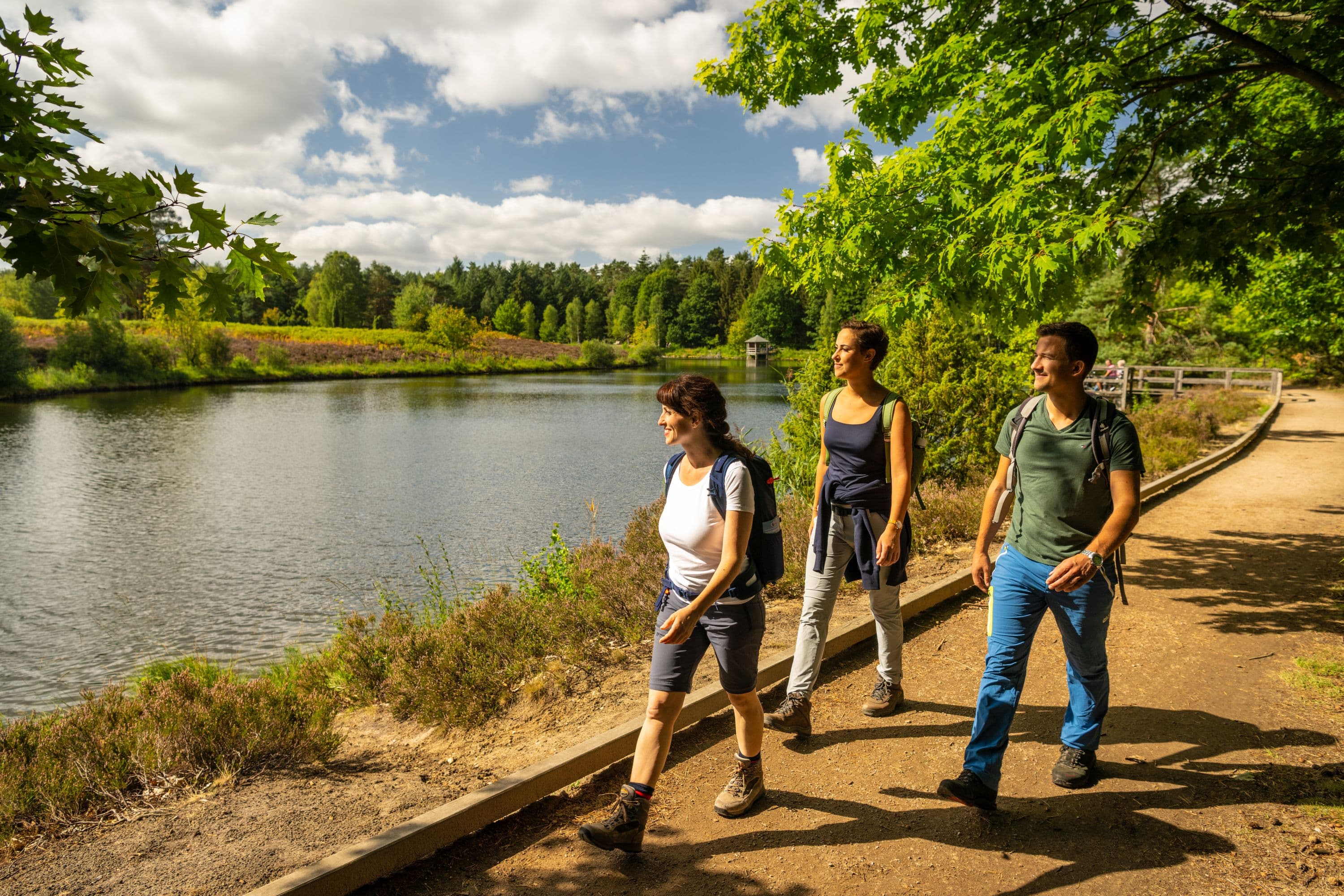 Wandern Angelbecksteich Hermannsburg Südheide