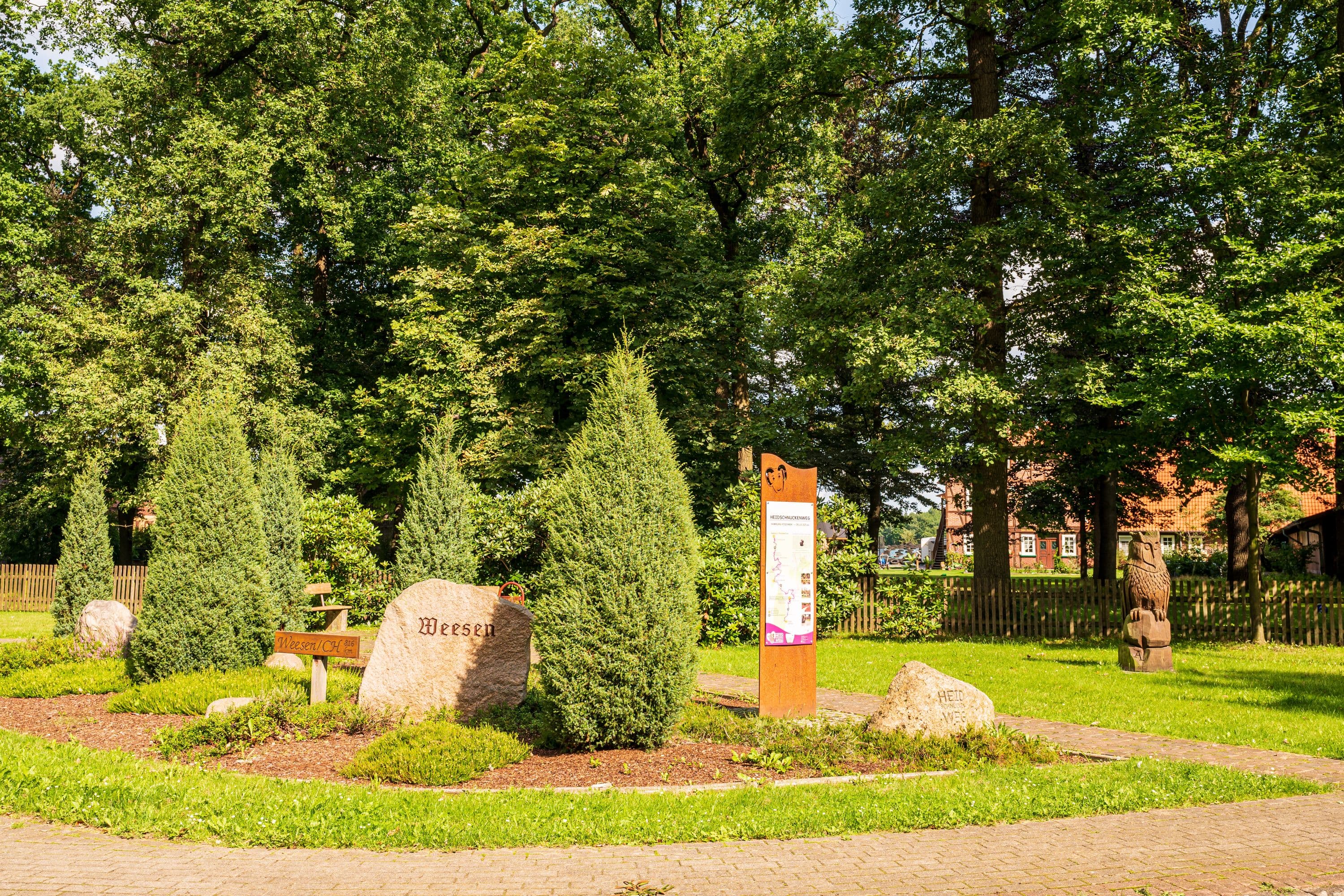 Am Dorfplatz in Weesen