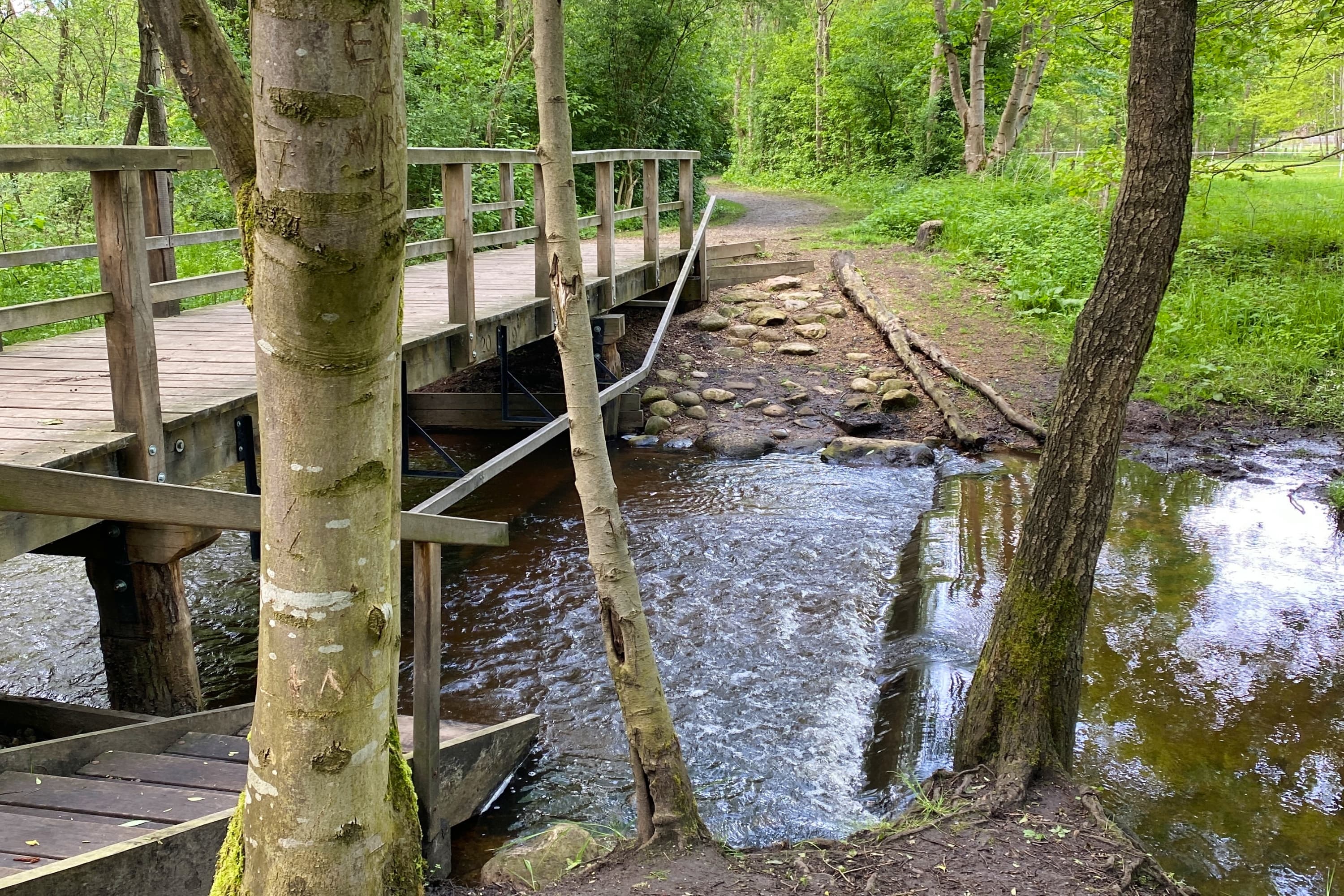 Idyllisch gelegene Wassertretstelle in Wietzendorf