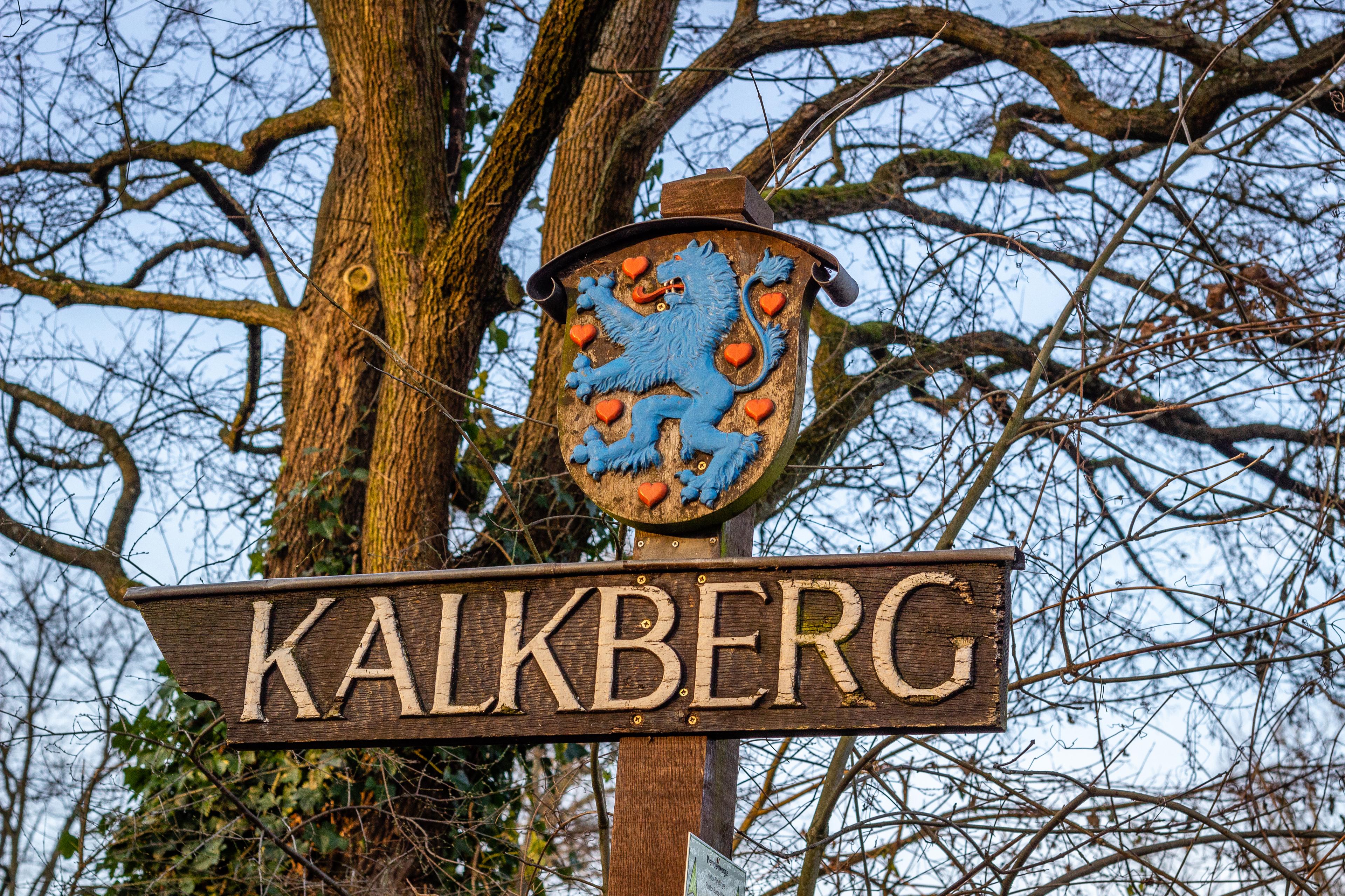 Ausschilderung Kalkberg Lüneburg