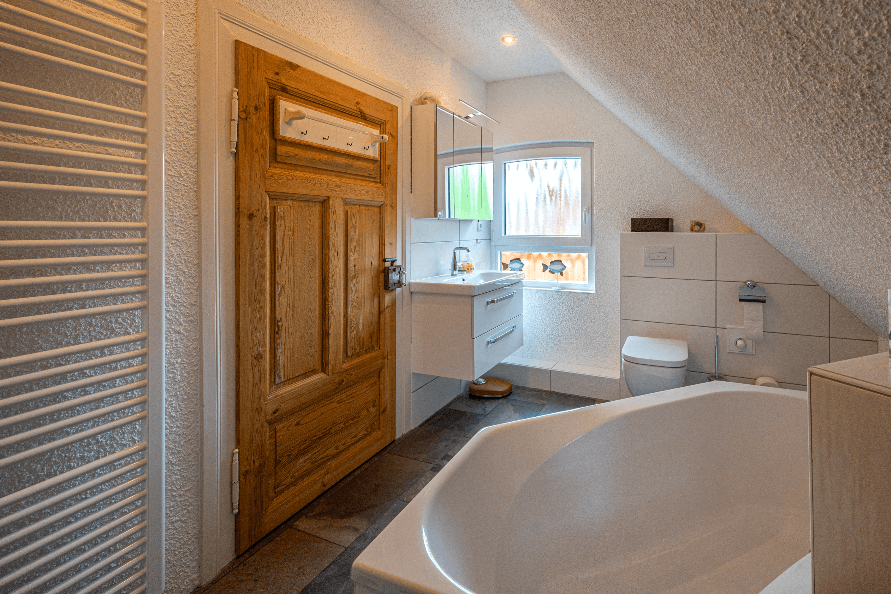 Badezimmer Ferienwohnung Müden Örtze