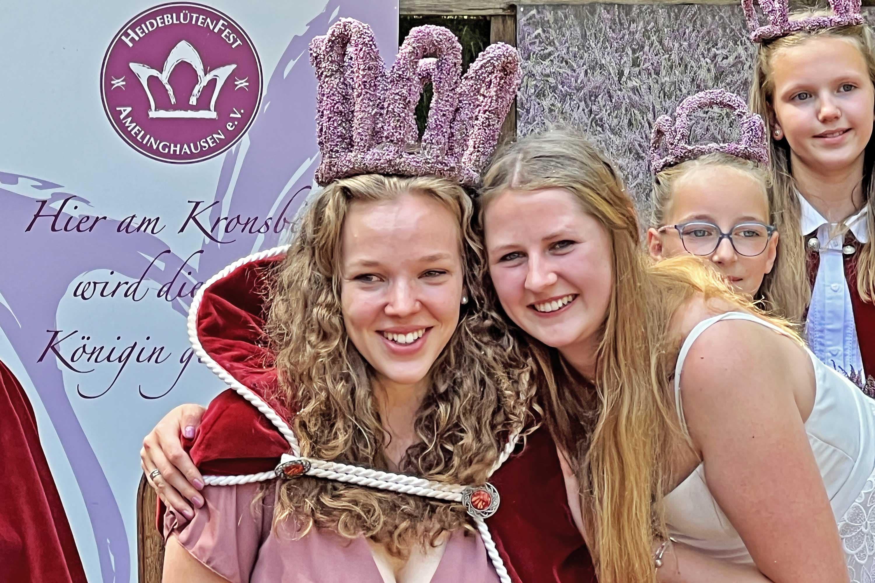 Krönung der Heidekönigin in Amelinghausen
