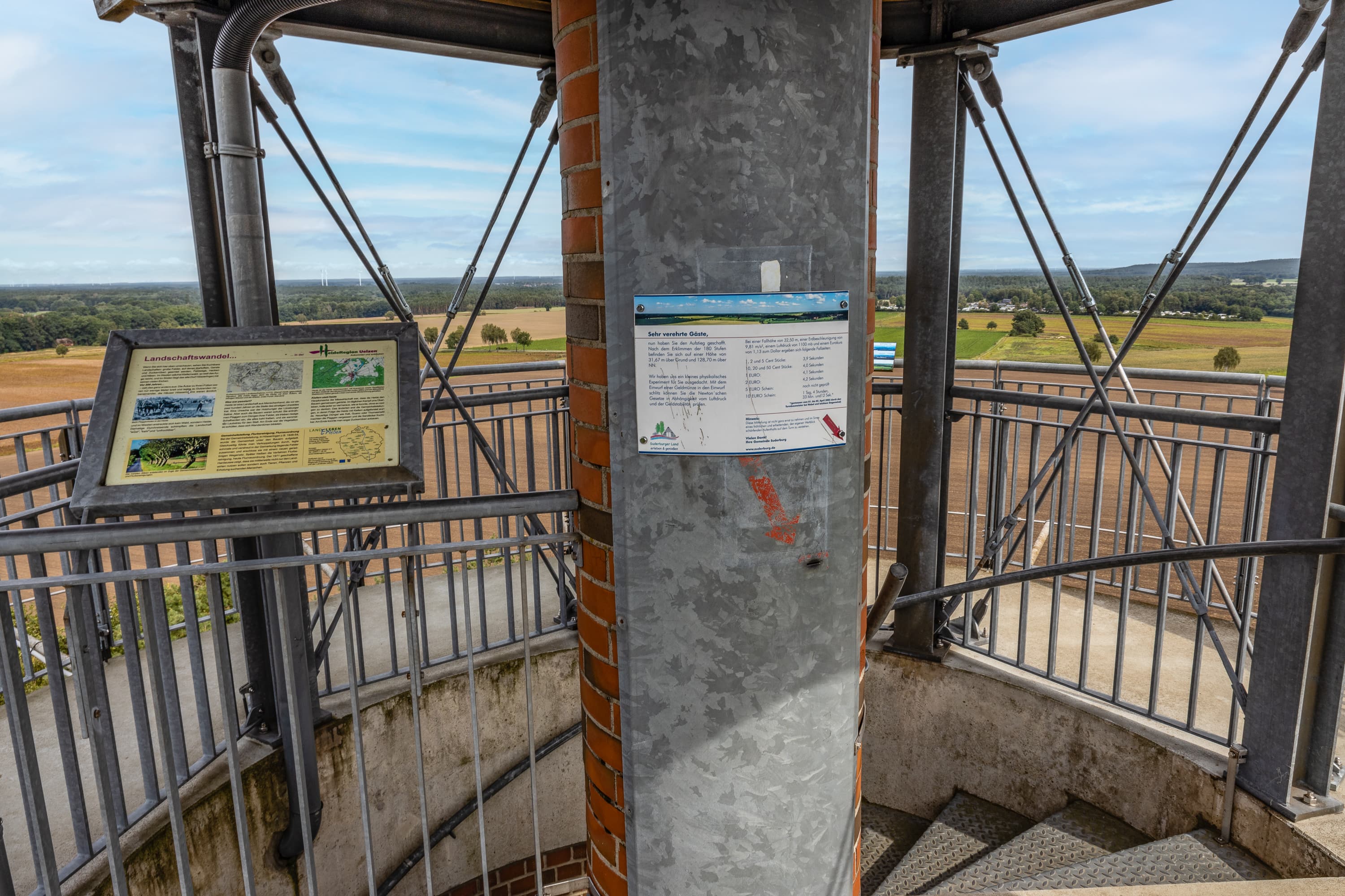 Aussichtsturm Hösseringen oben