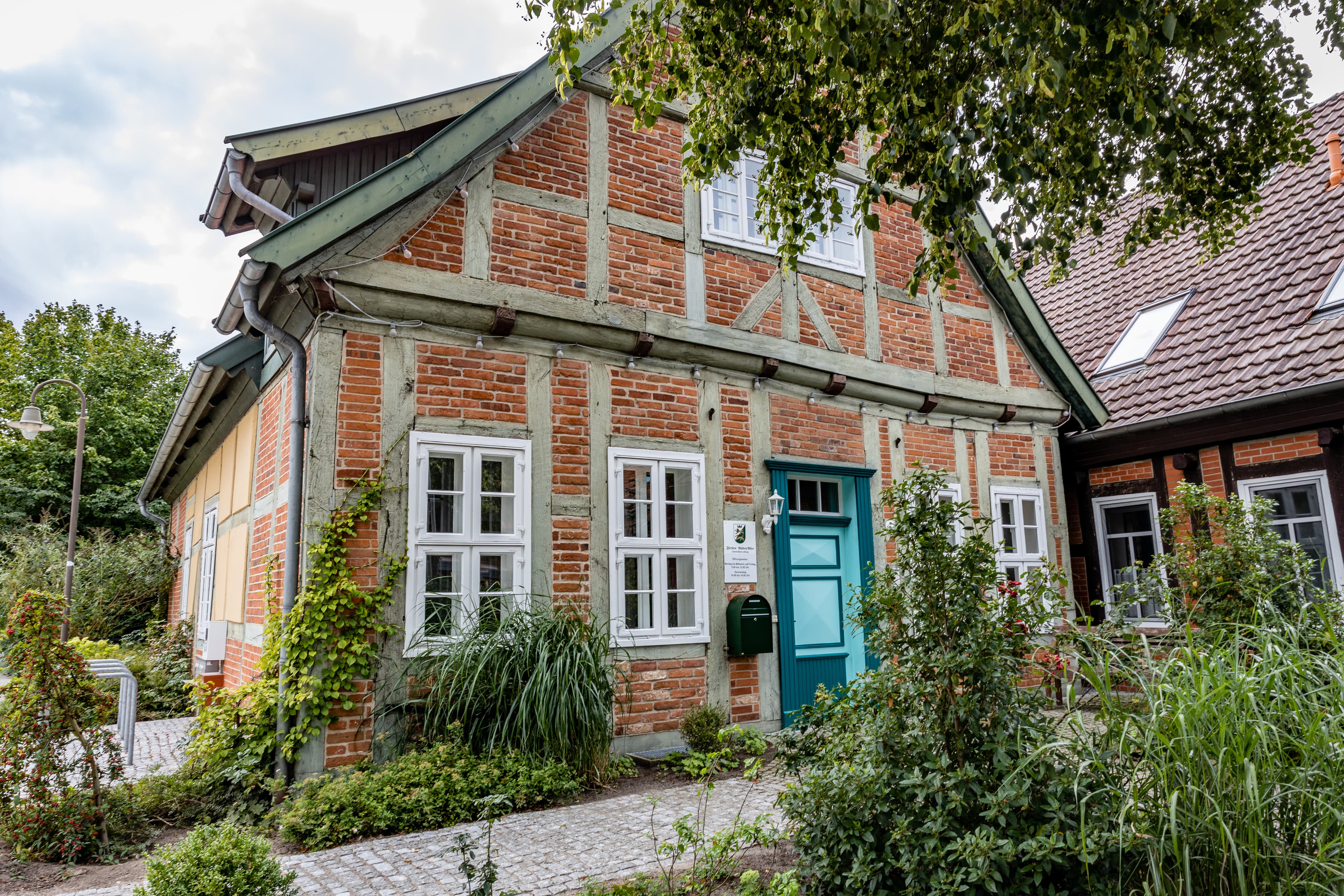 Das Rathaus in Ahlden an der Aller