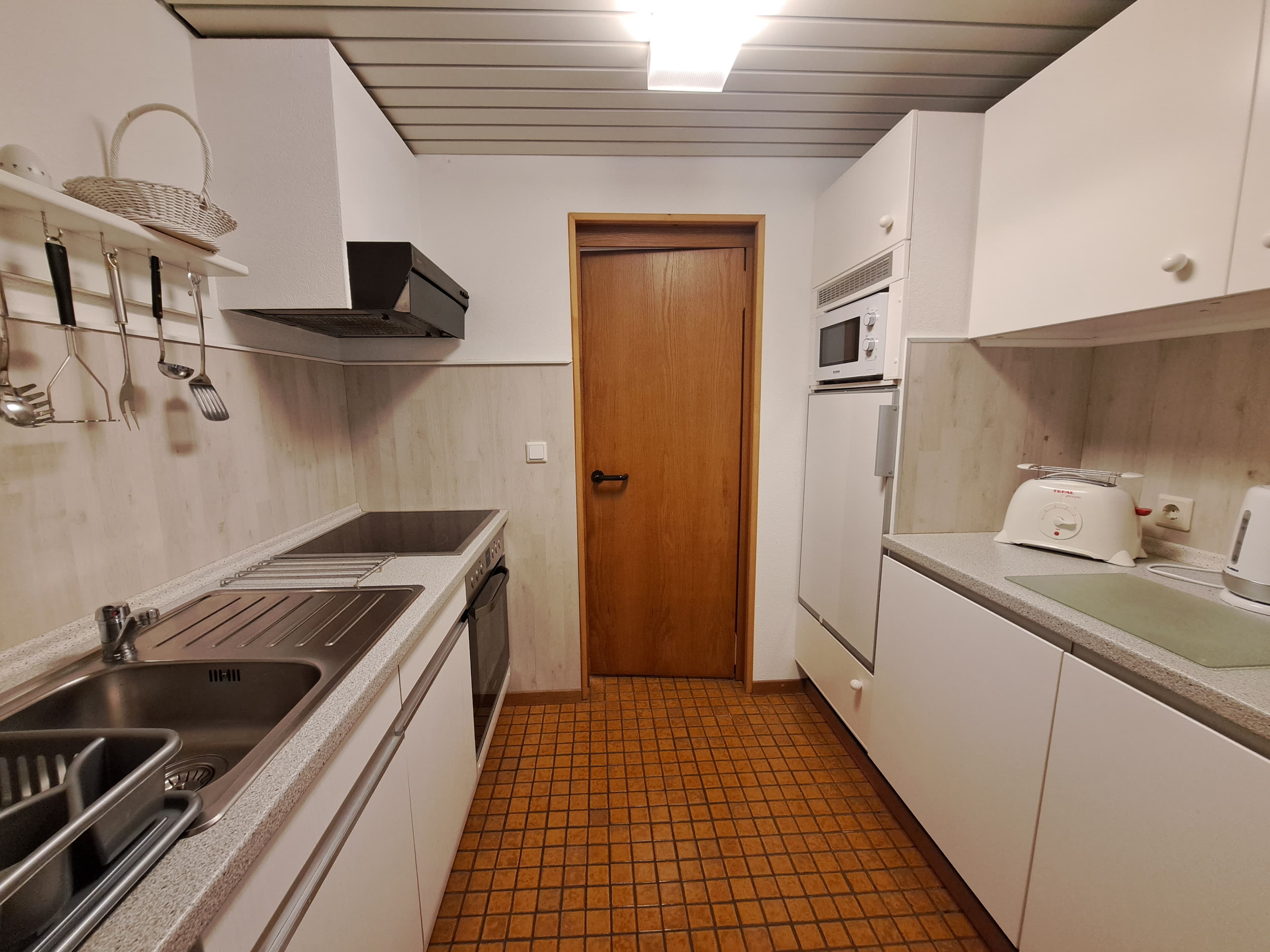 Küche in der Ferienwohnung Lüneburger Heide