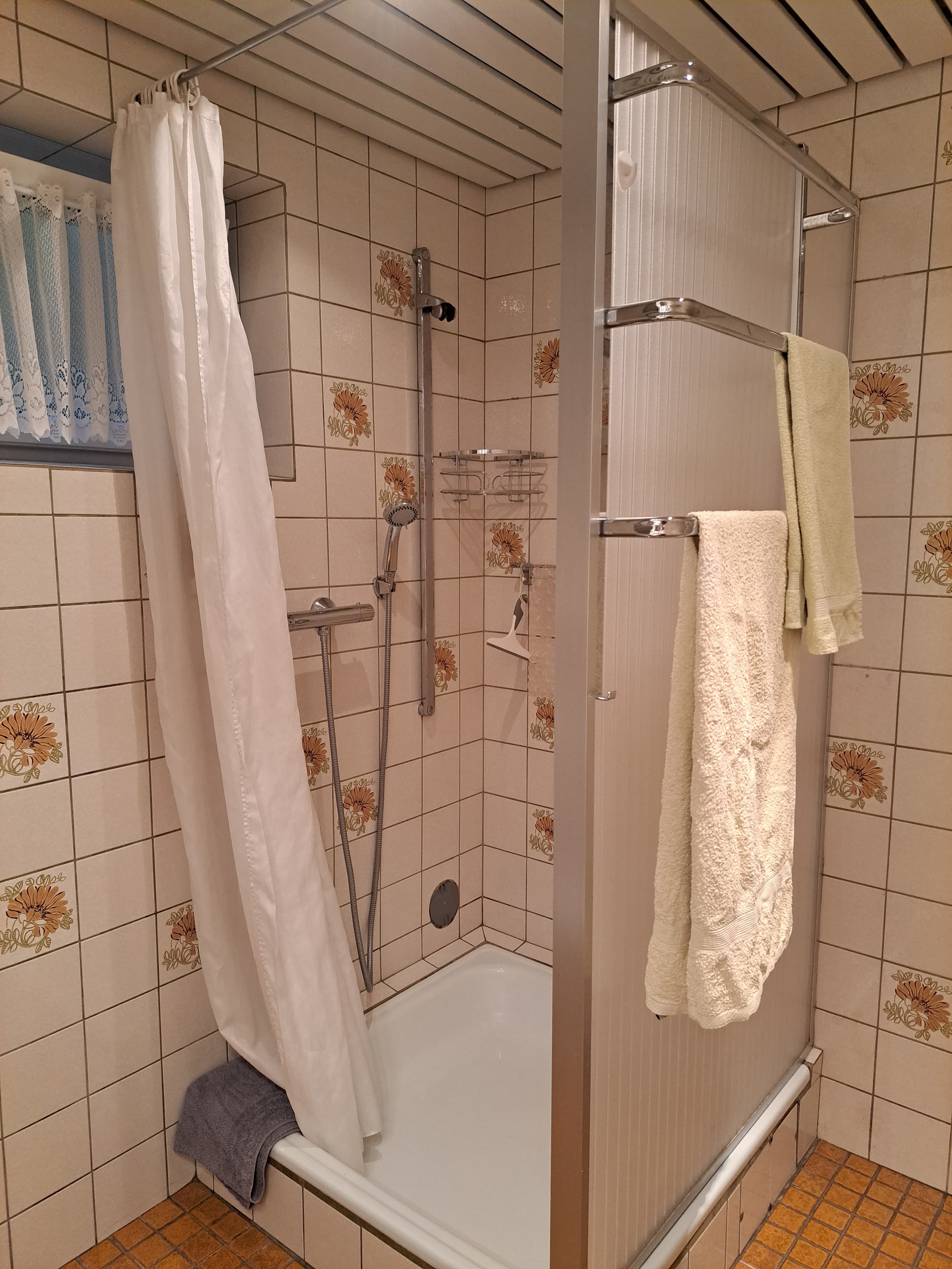 Badezimmer in der Ferienwohnung Lüneburger Heide