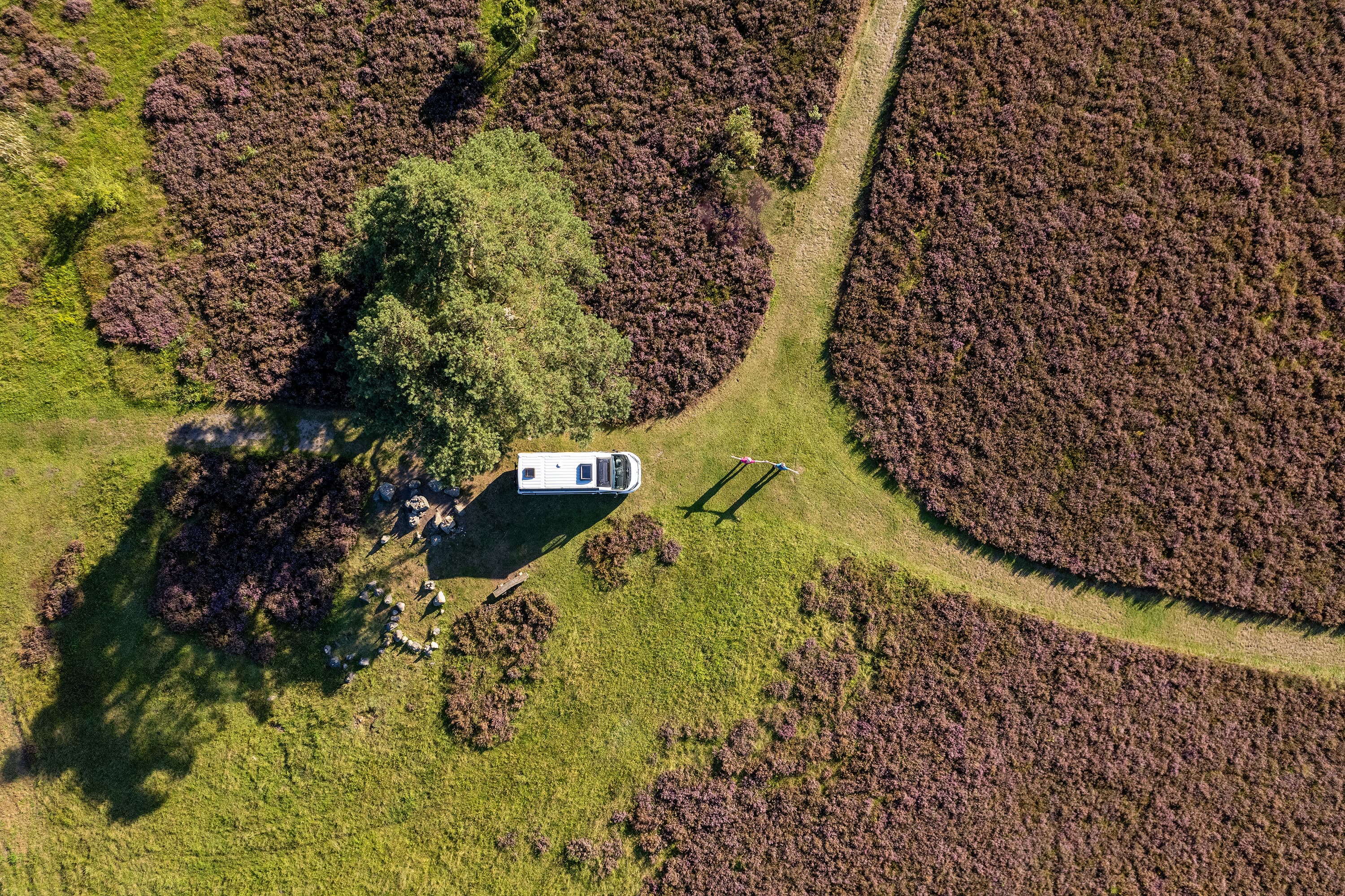 Camping in der Lüneburger Heide