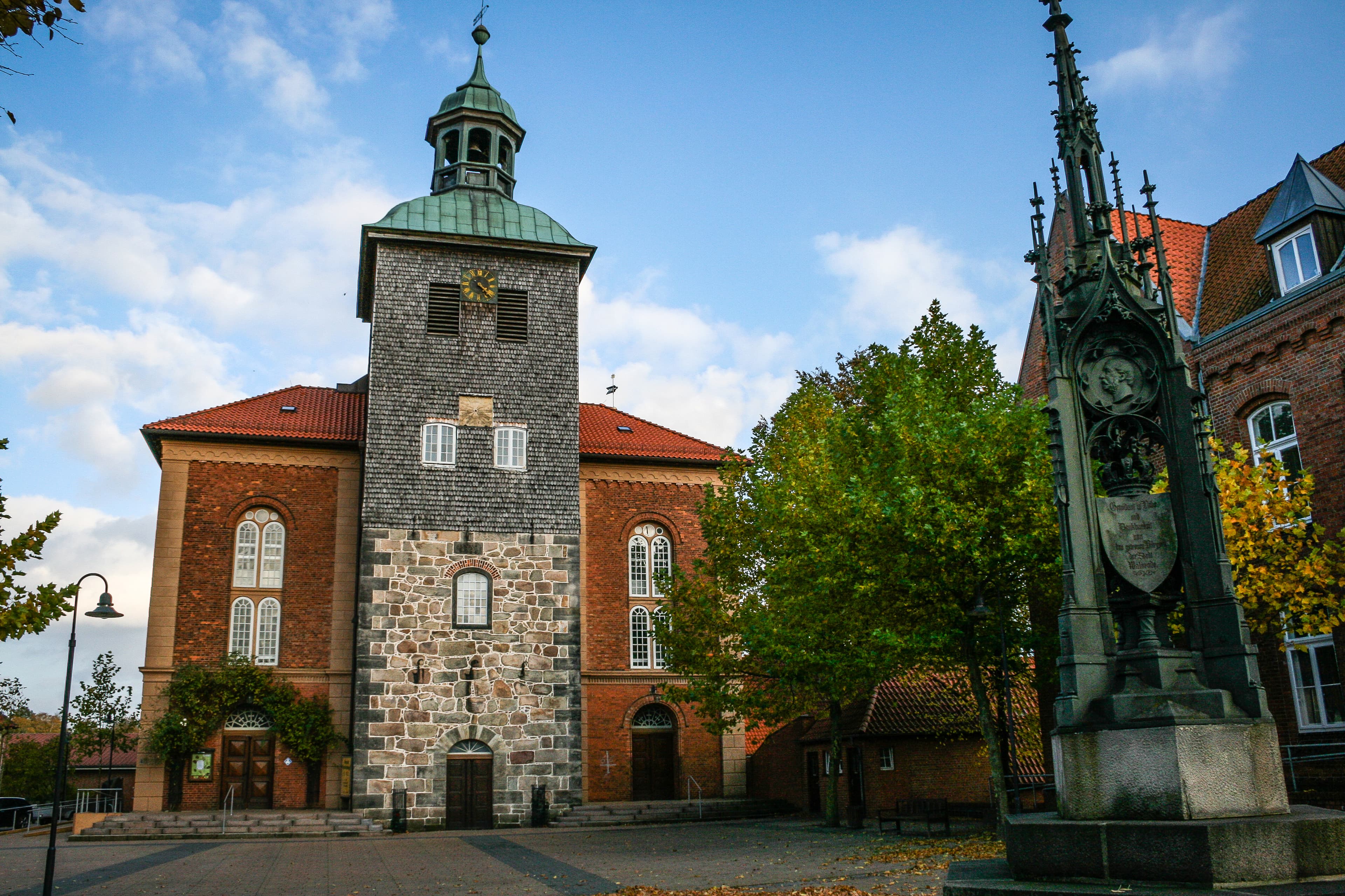 Kirche in Walsrode am Freudenthalweg in der Lüneburger Heide
