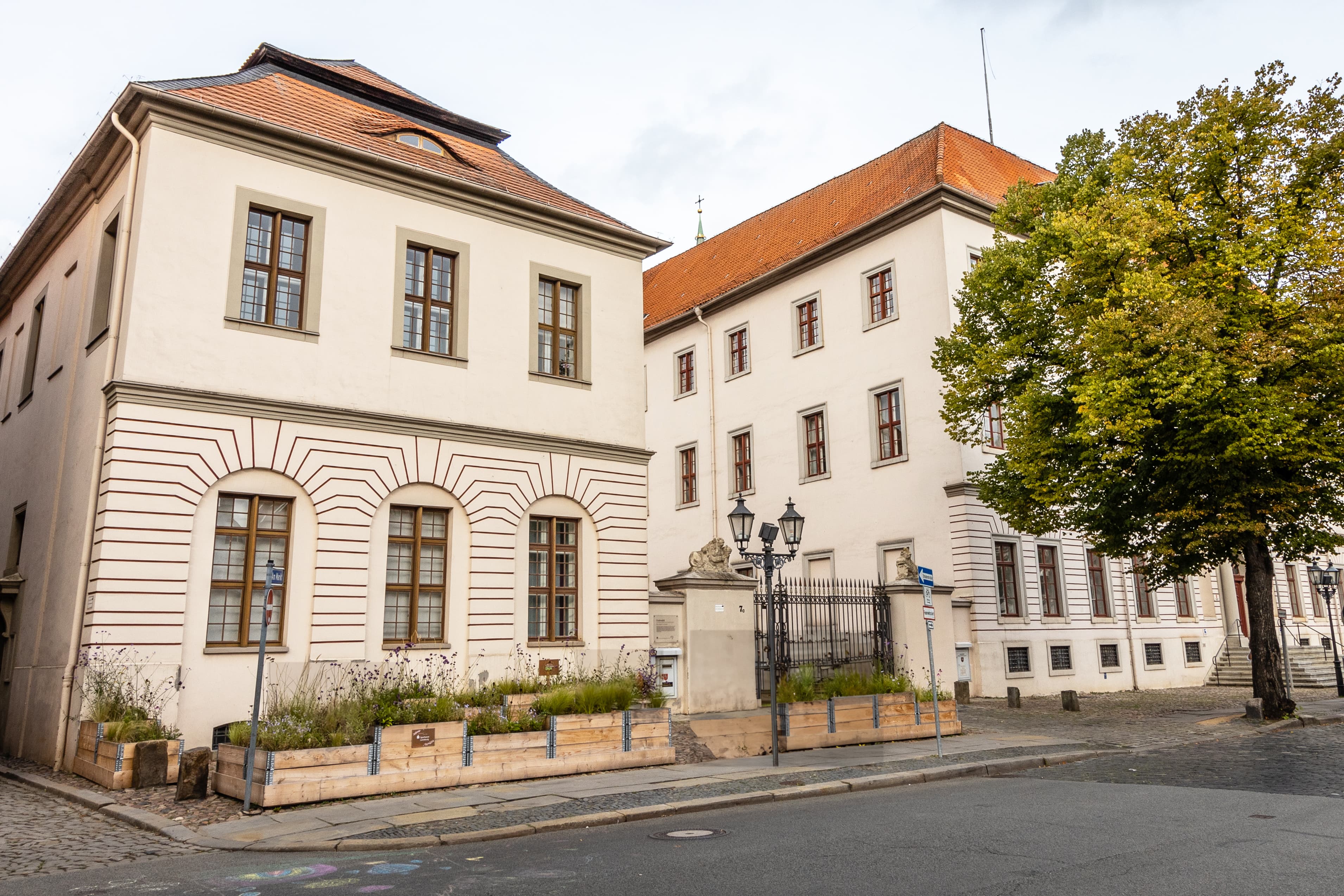 Front des Schloss Lüneburg zum Markt