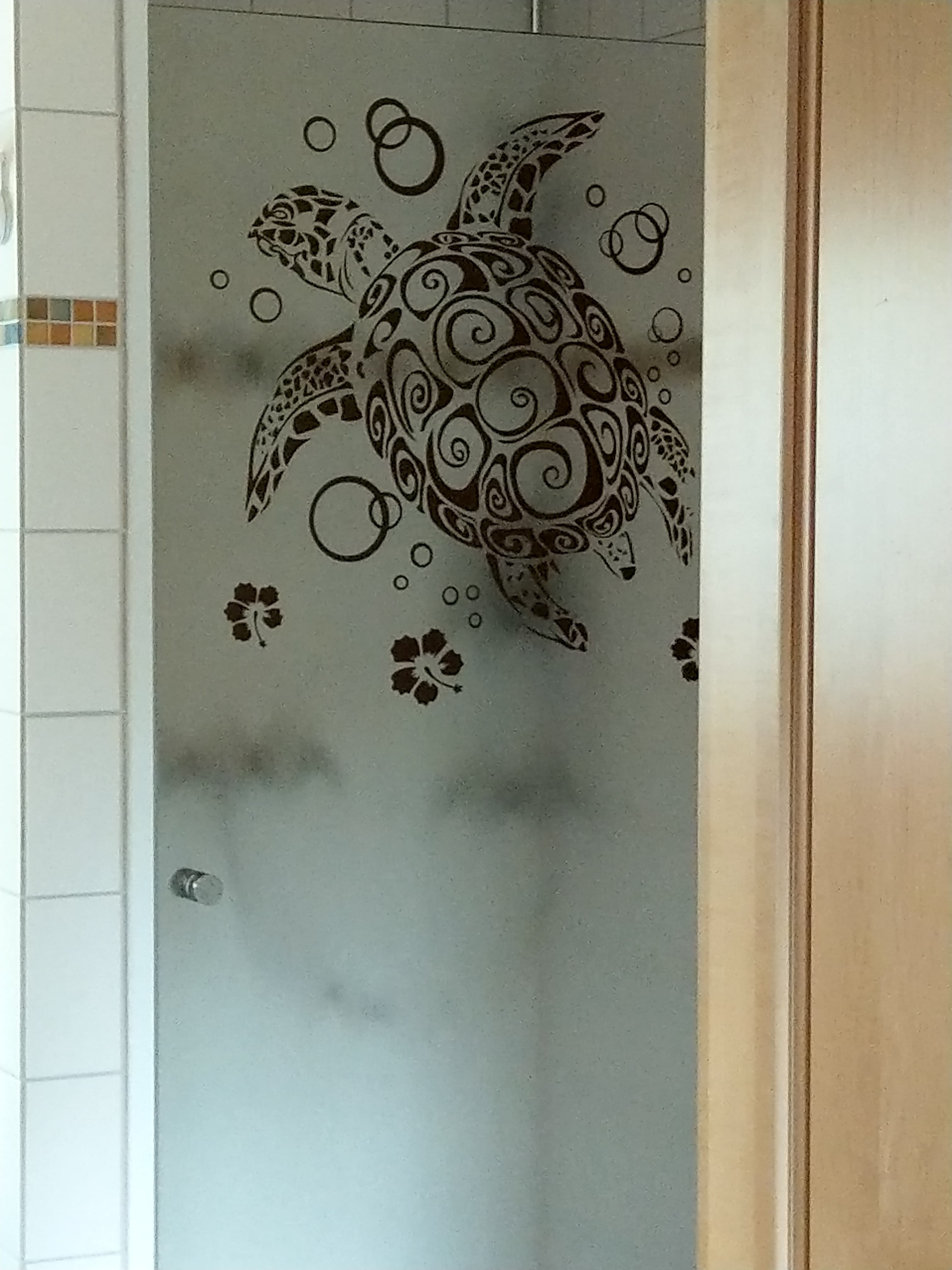 Badezimmer im Ferienhaus Burg in Celle