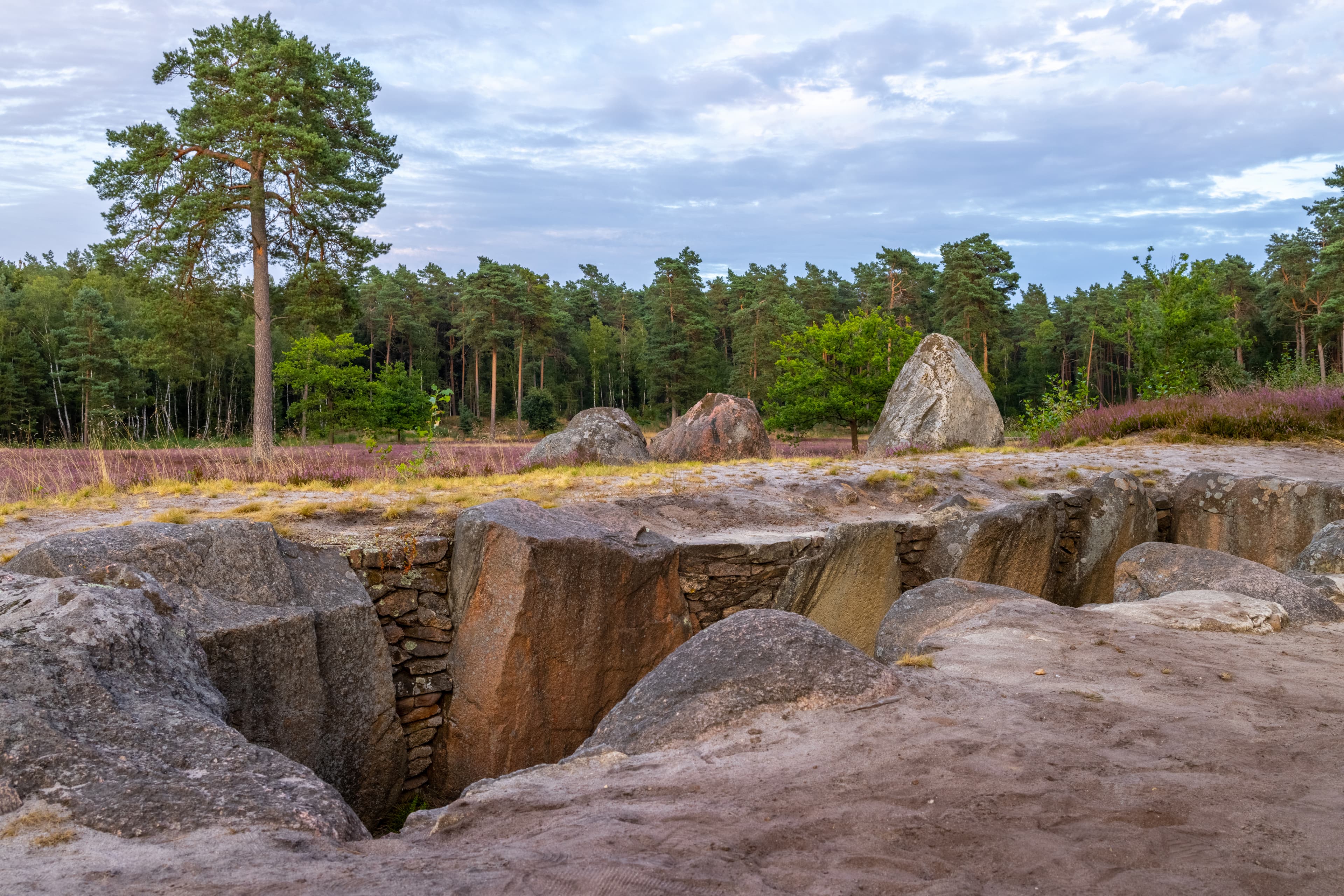 Oldendorfer Totenstatt Drohne Grabhügel Archäologie
