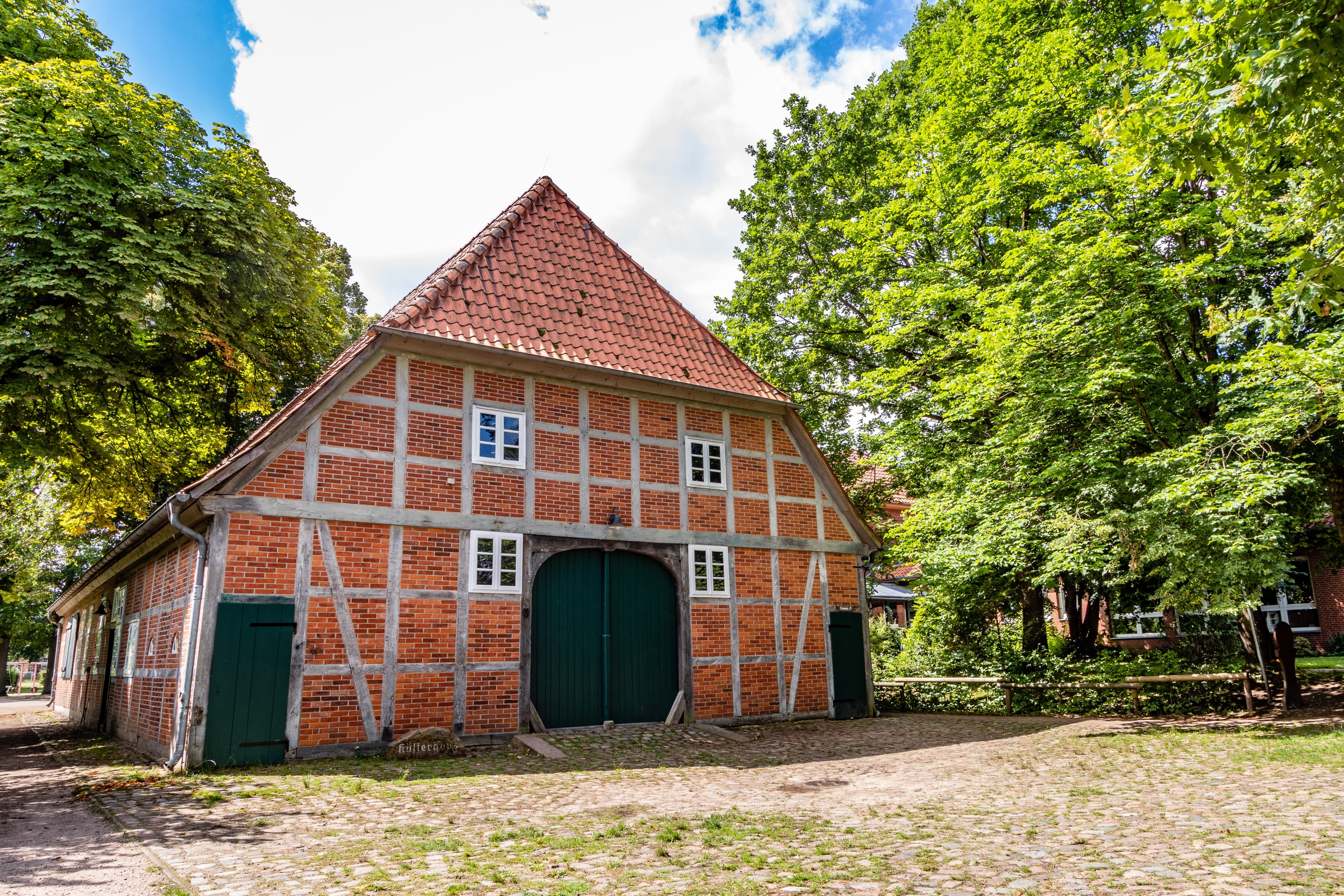 Bispingen Fachwerkhaus Ortsansicht