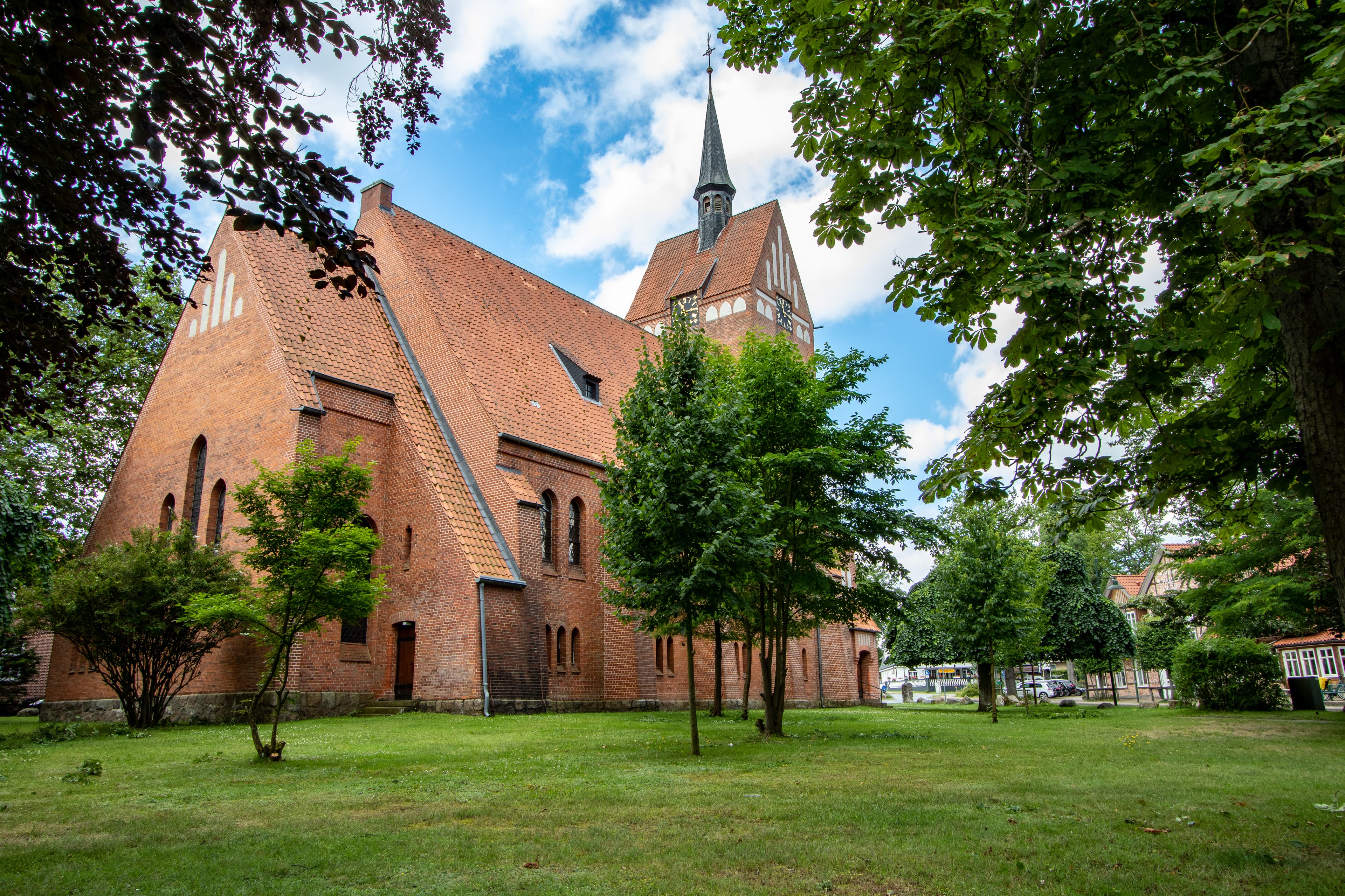St. Antonius Kirche Bispingen Ortsansicht