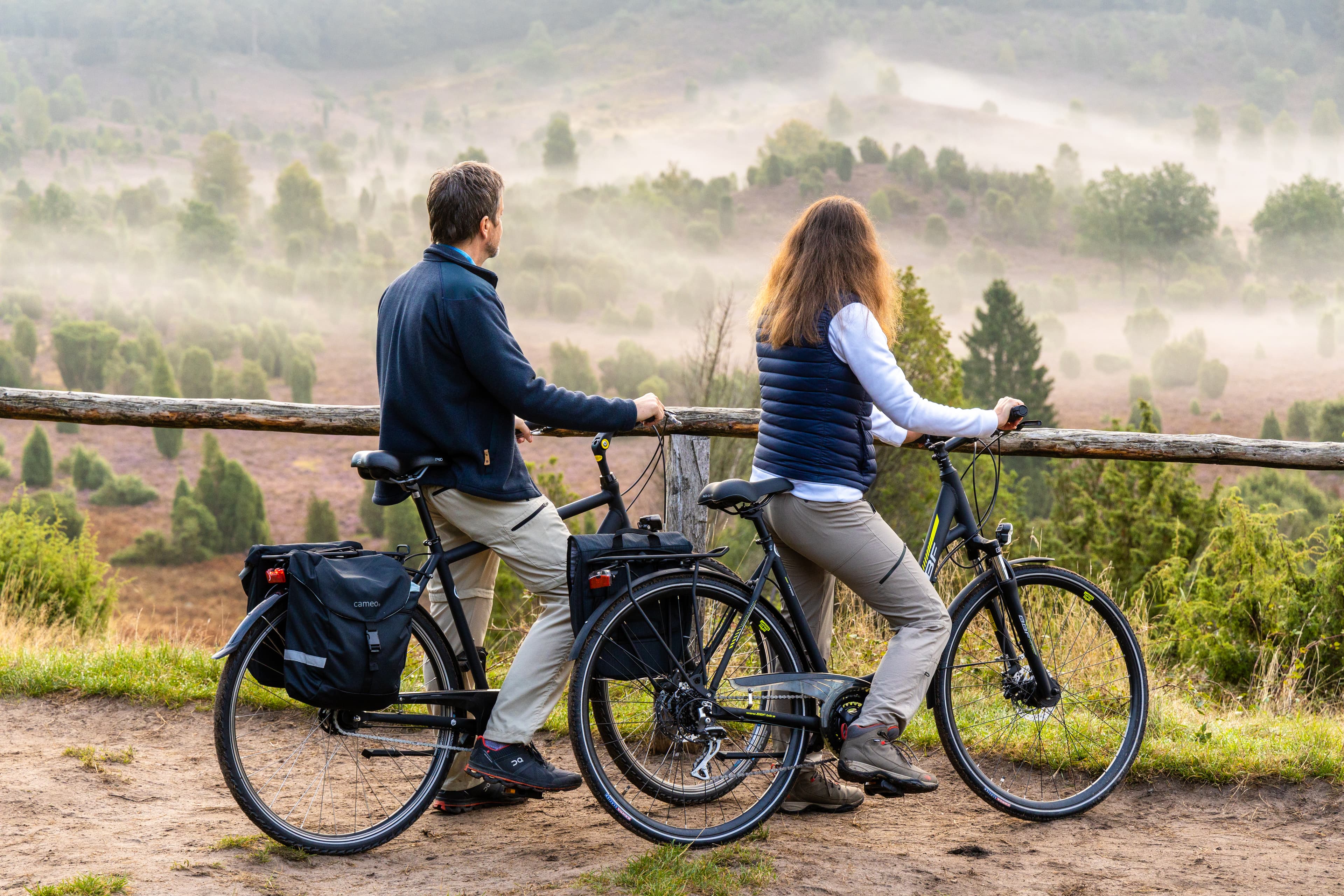 Mit dem Fahrrad in der Lüneburger Heide