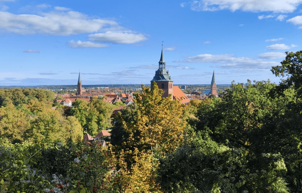 18.10.2023 Blick vom Kalkberg in Lüneburg