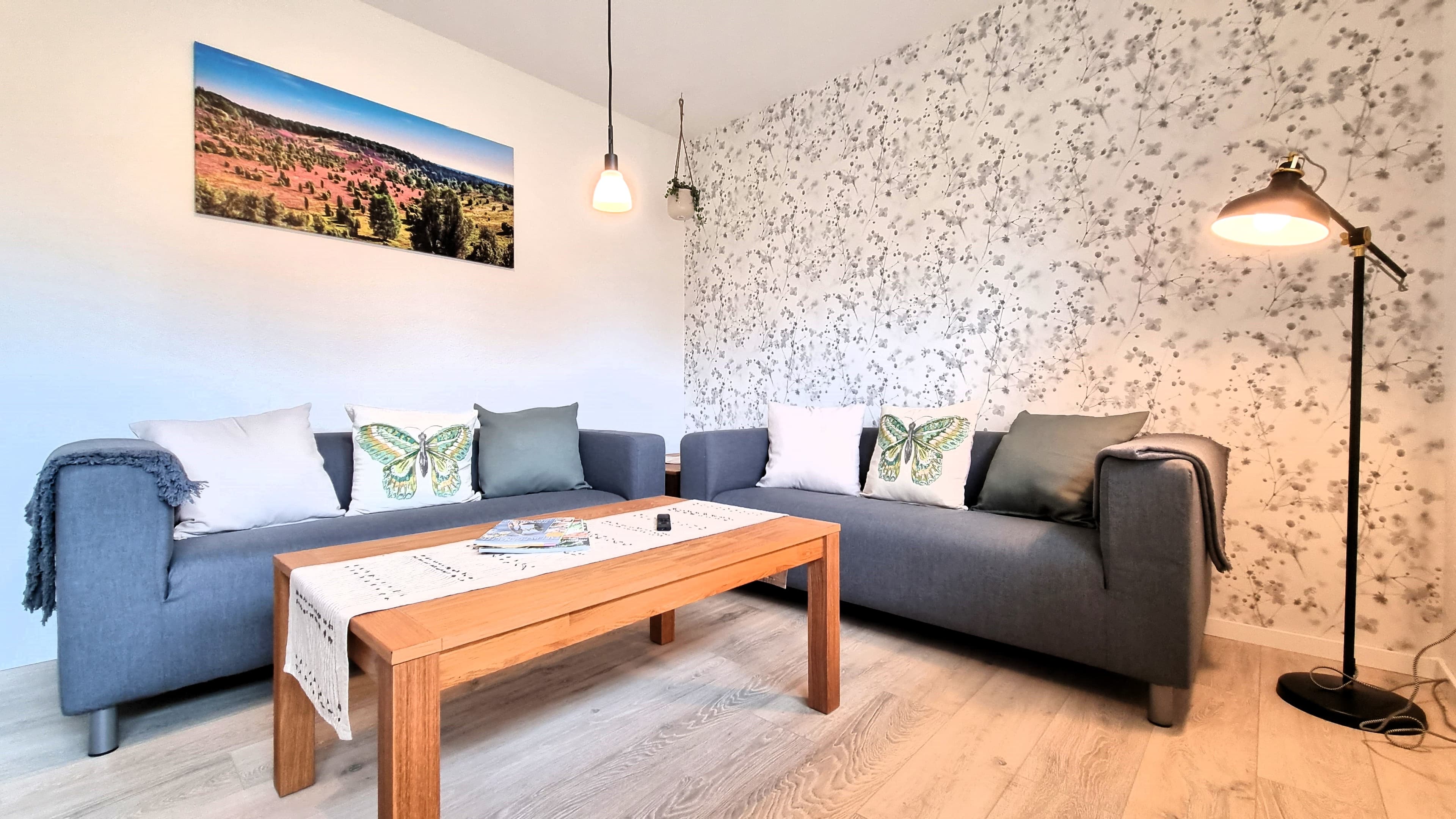 Ferienwohnung Wipperau II Wohnzimmer Molzen Uelzen
