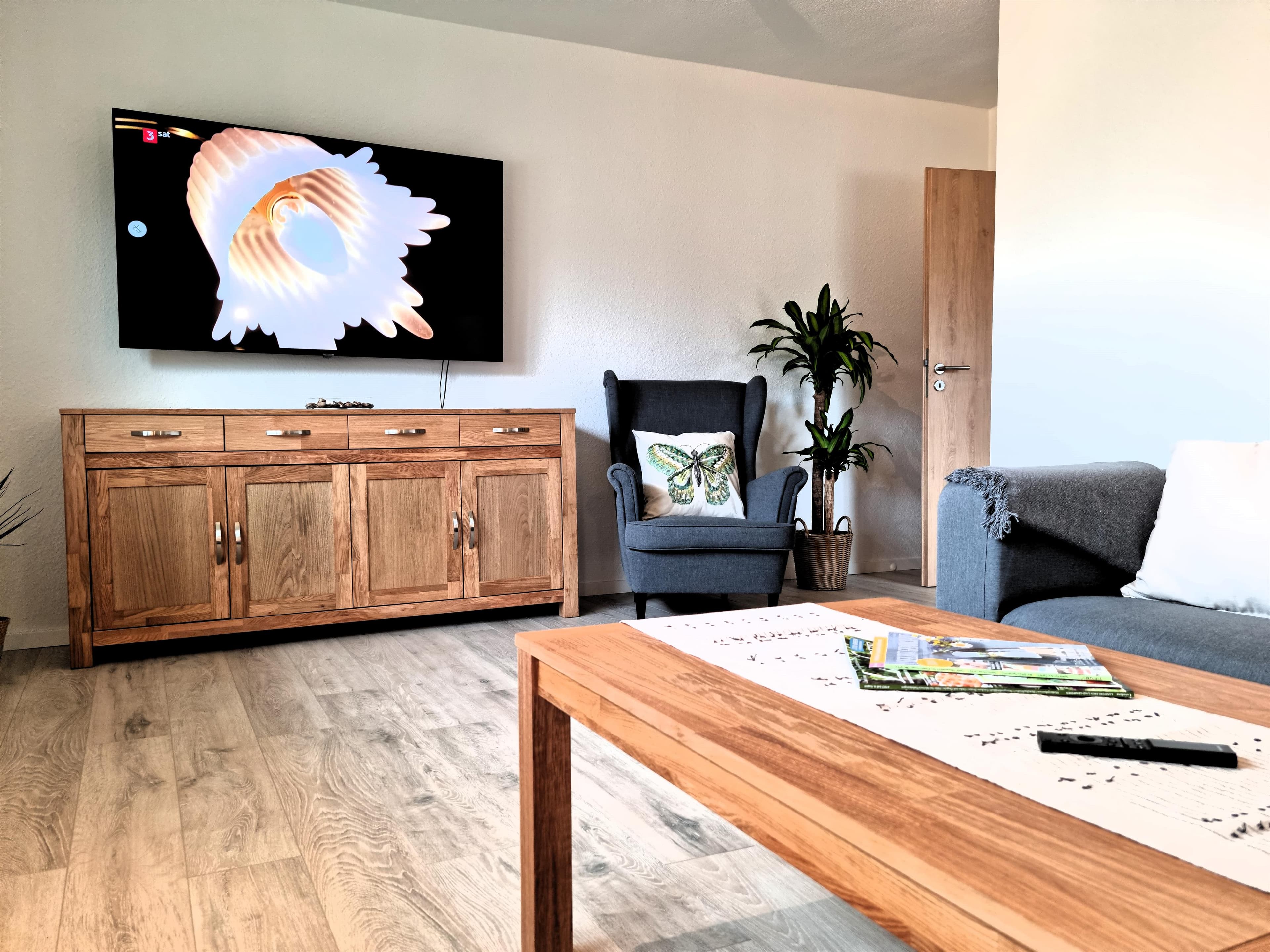 Ferienwohnung Wipperau II Wohnzimmer Molzen Uelzen