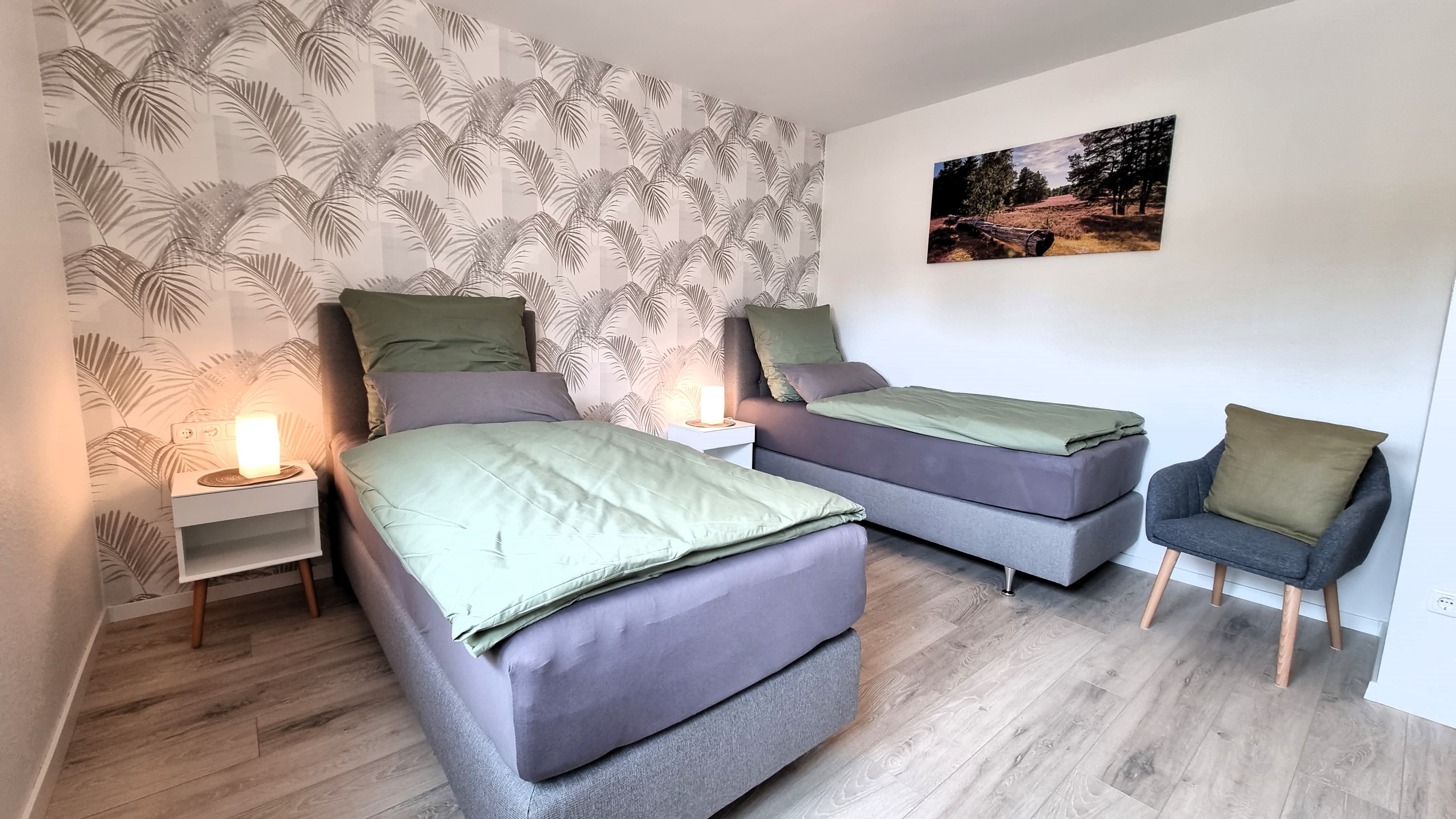 Ferienwohnung Wipperau II Schlafzimmer 3 Molzen Uelzen