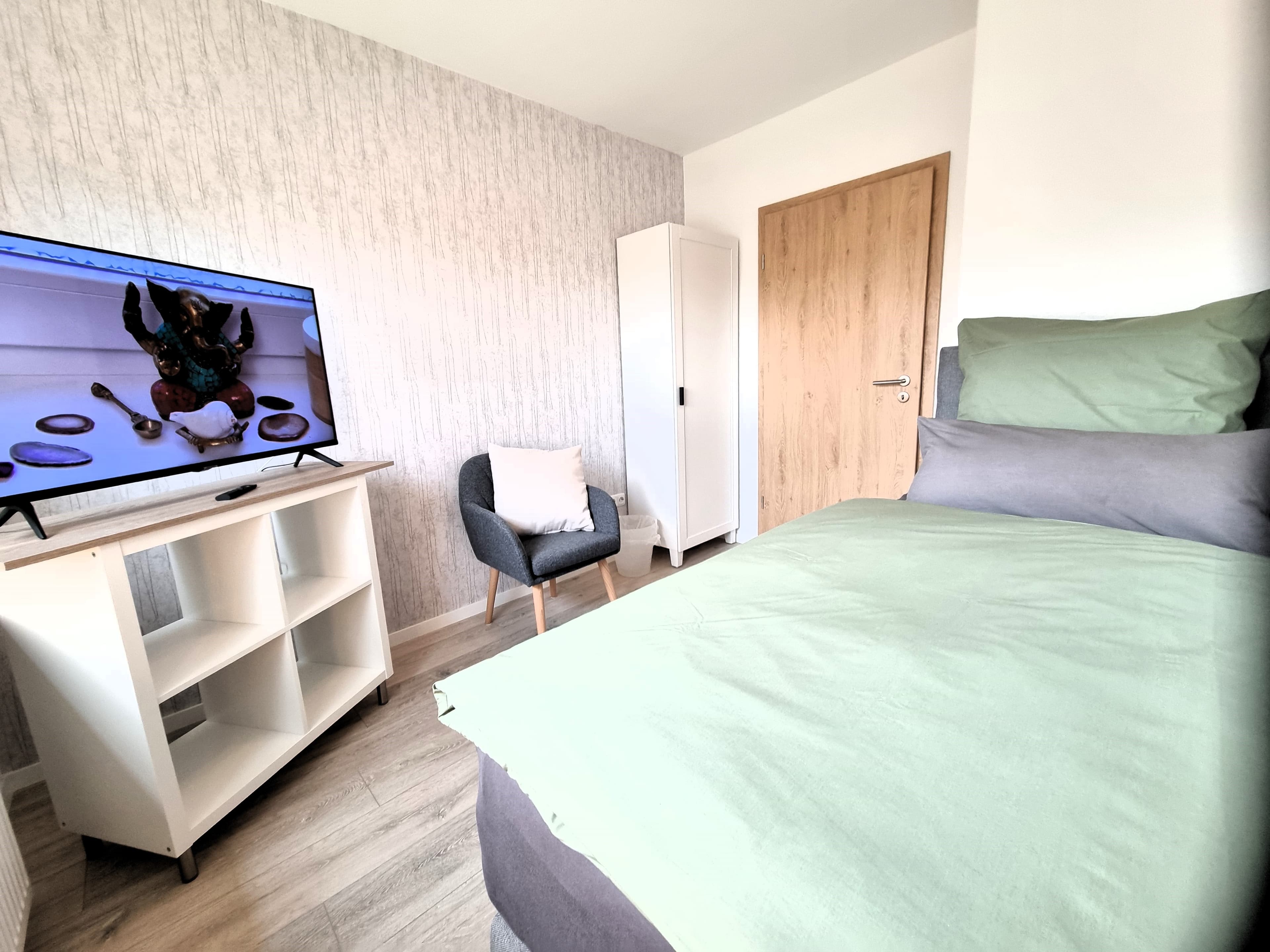 Ferienwohnung Wipperau II Schlafzimmer 2 Molzen Uelzen