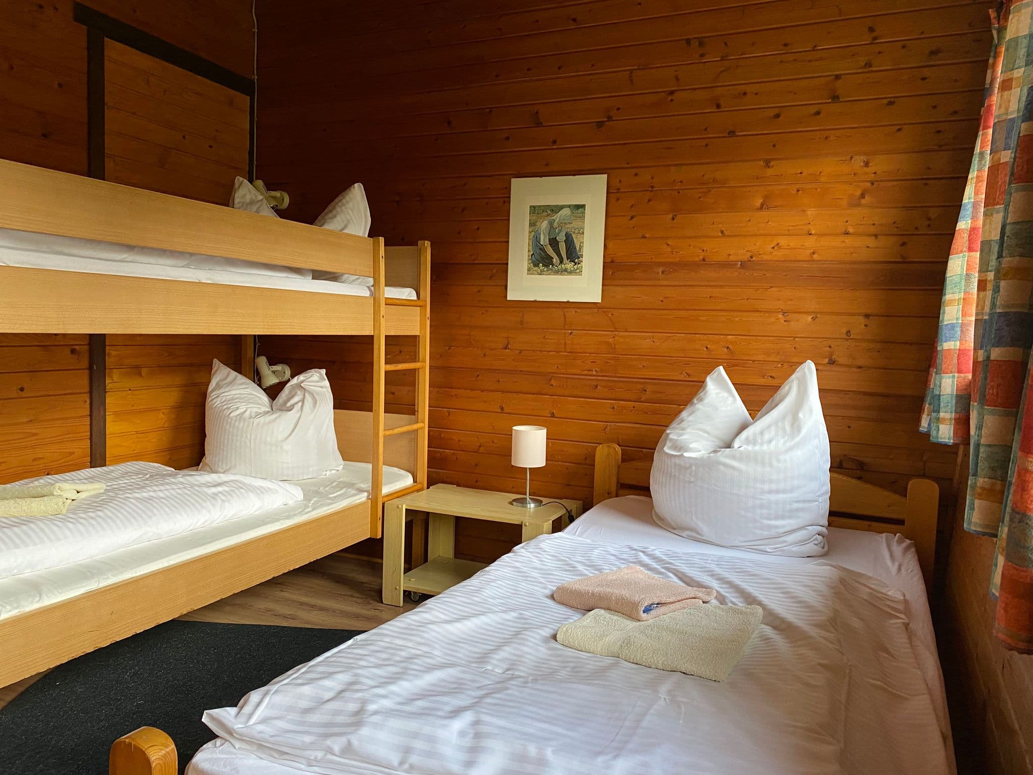Heidegut Eschede Ferienhaus Finkenberg Schlafbereich