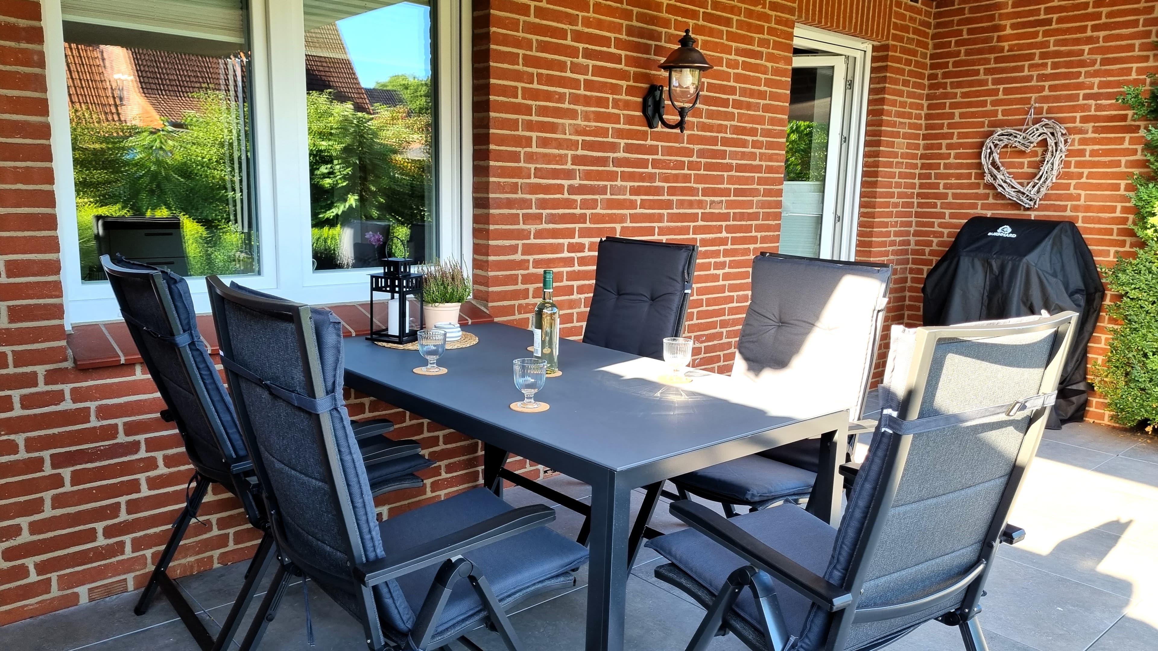 Ferienwohnung Wipperau II Terrasse Molzen Uelzen