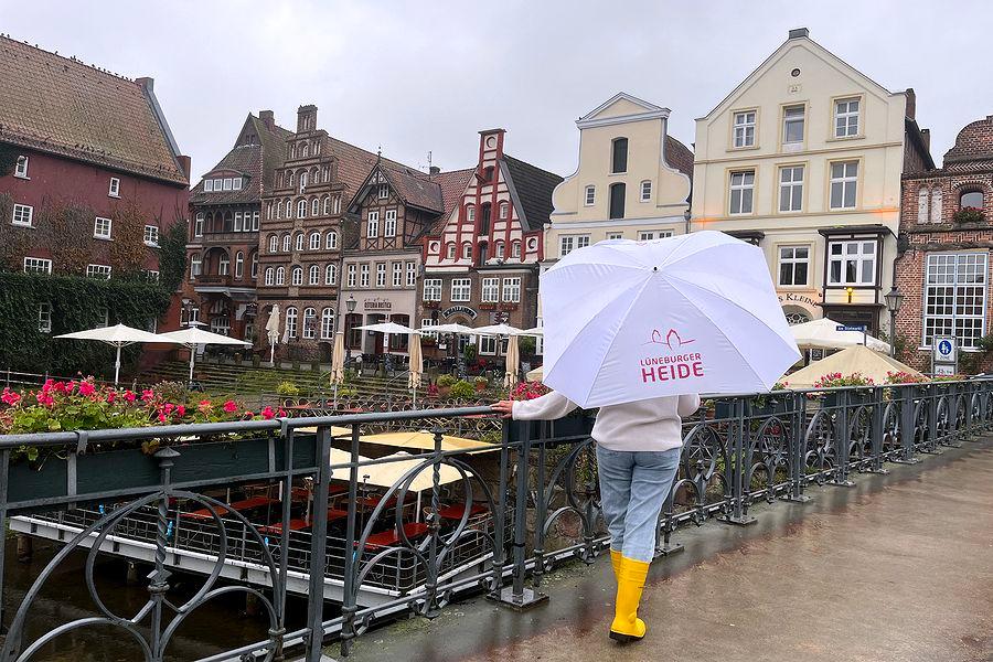 Lüneburg bei Regen