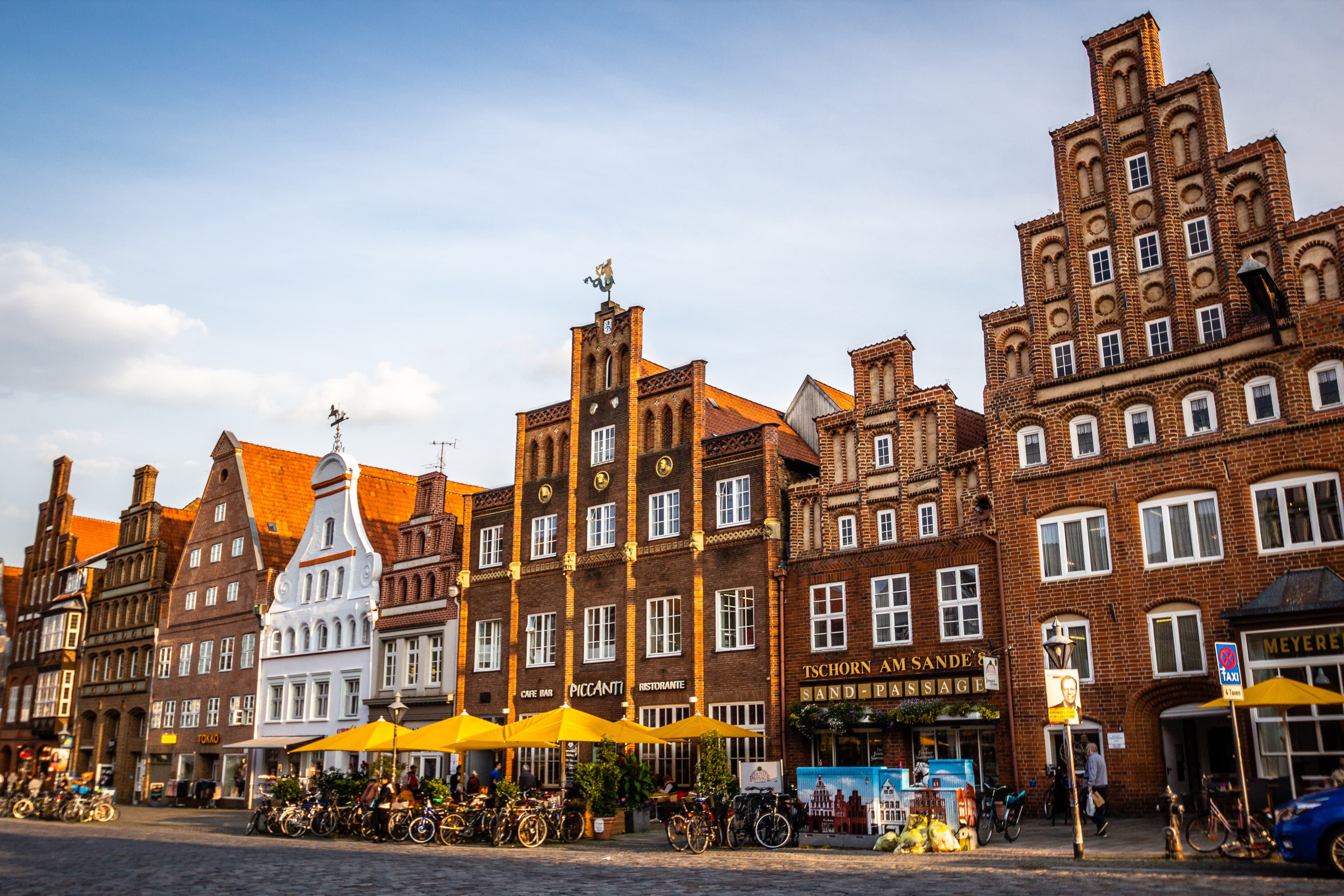 Lüneburg Am Sande Architektur Sommer