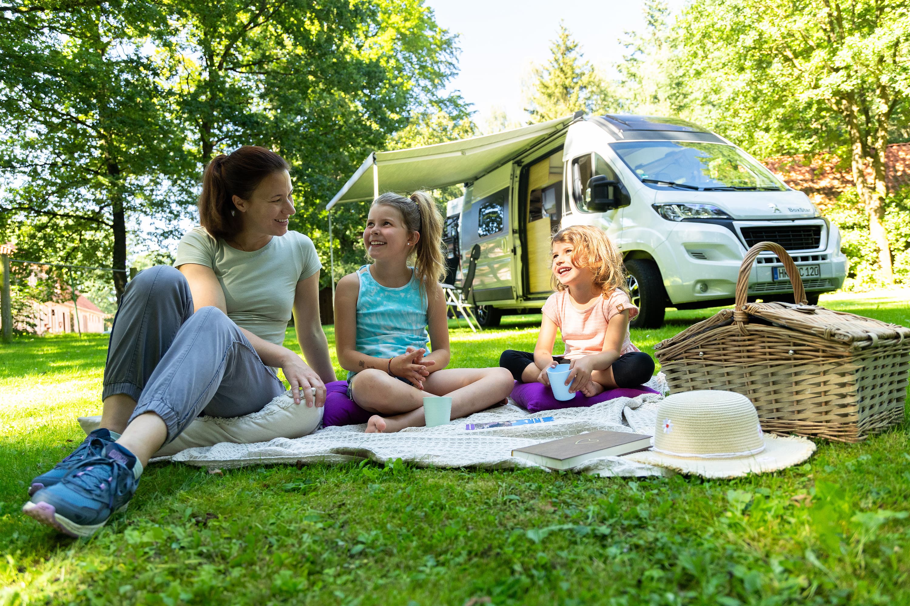 Familienurlaub mit dem Camper