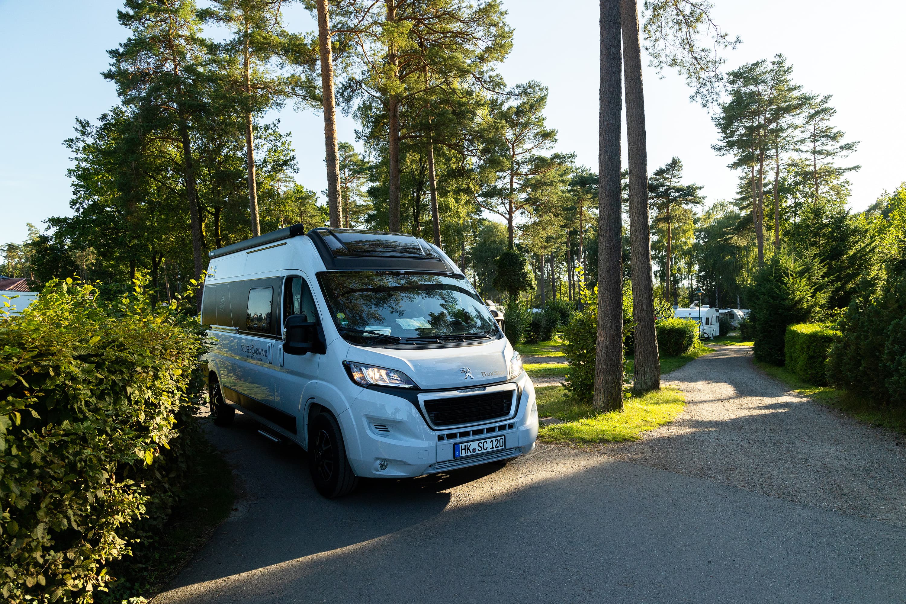 Camping Stellplatz Camper Lüneburger Heide