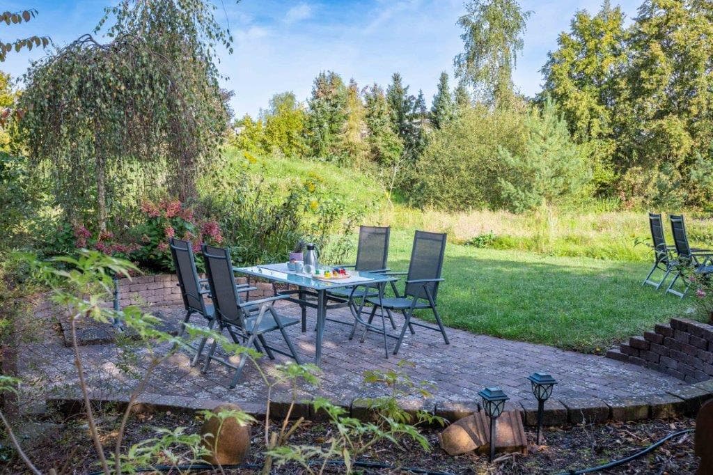Terrasse an der Ferienwohnung Böttcher in Wietze