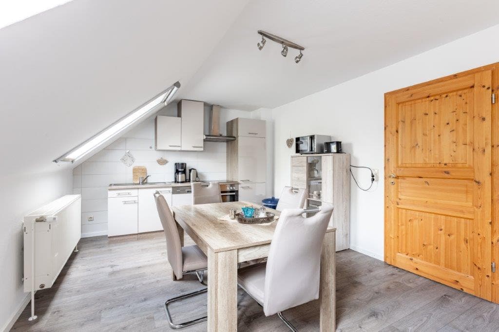 Küche in der Ferienwohnung Böttcher in Wietze