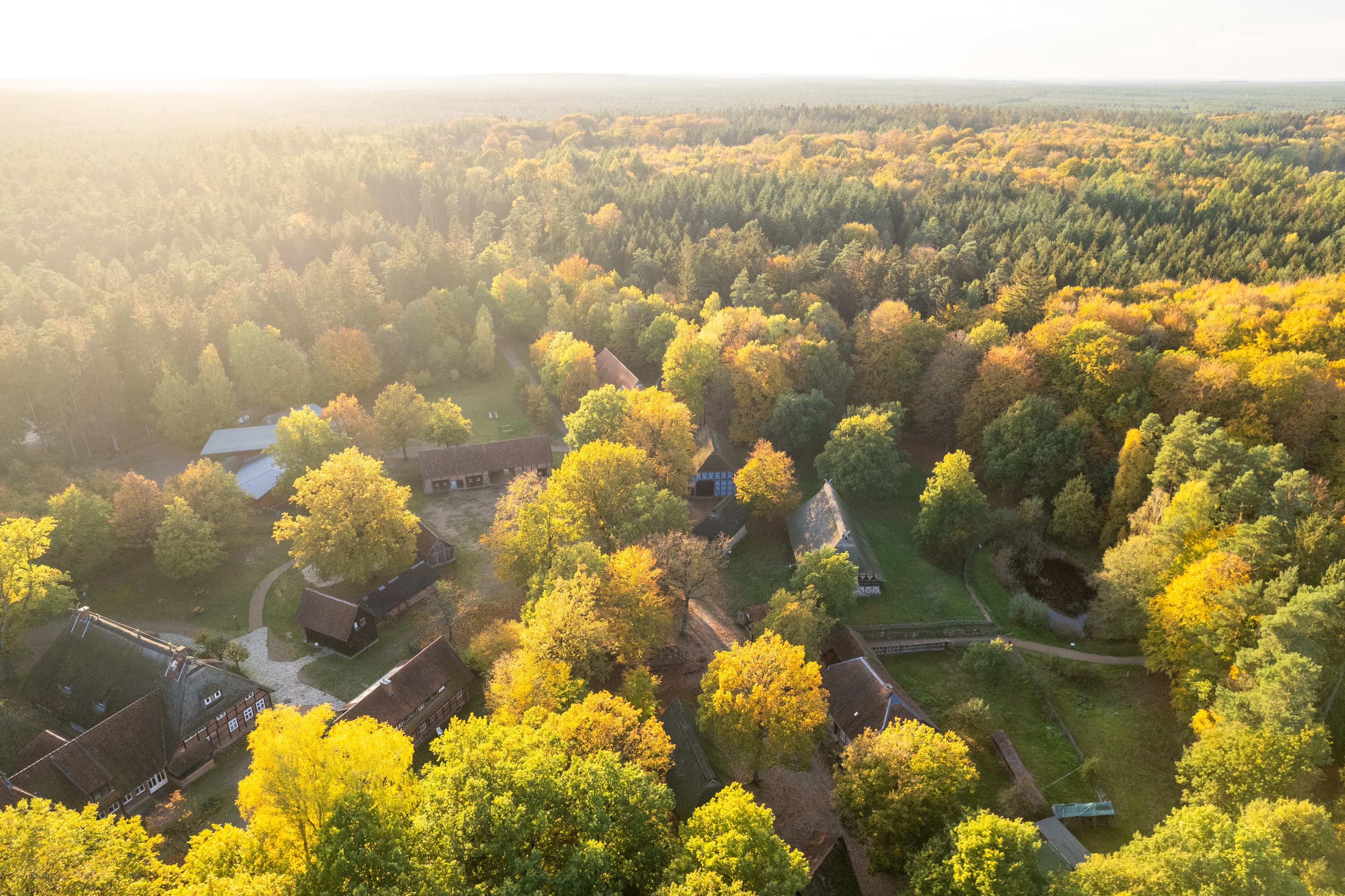 Suderburg Museumsdorf Hoesseringen Herbst