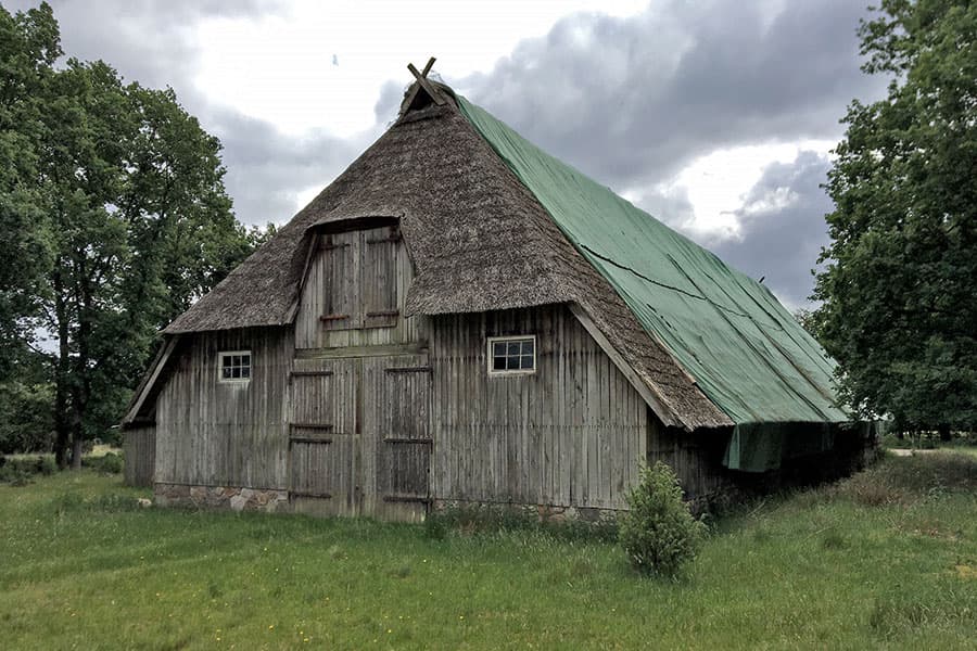 Spendenaufruf für den Erhalt des Heidschnuckenstalls