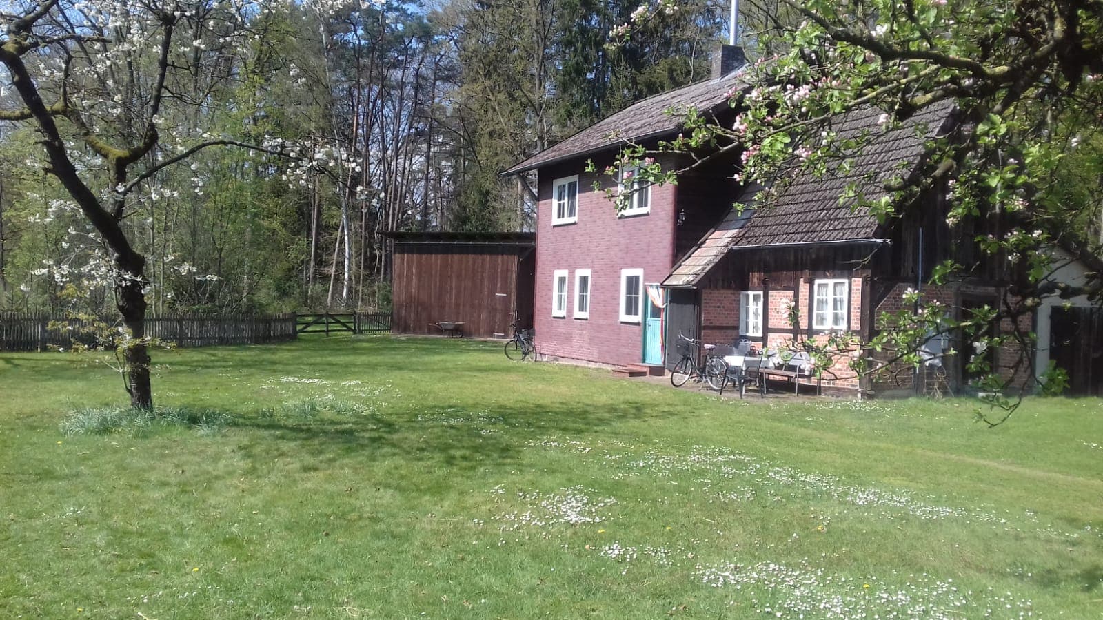 Ferienhaus Hof Schlüpke Frontansicht