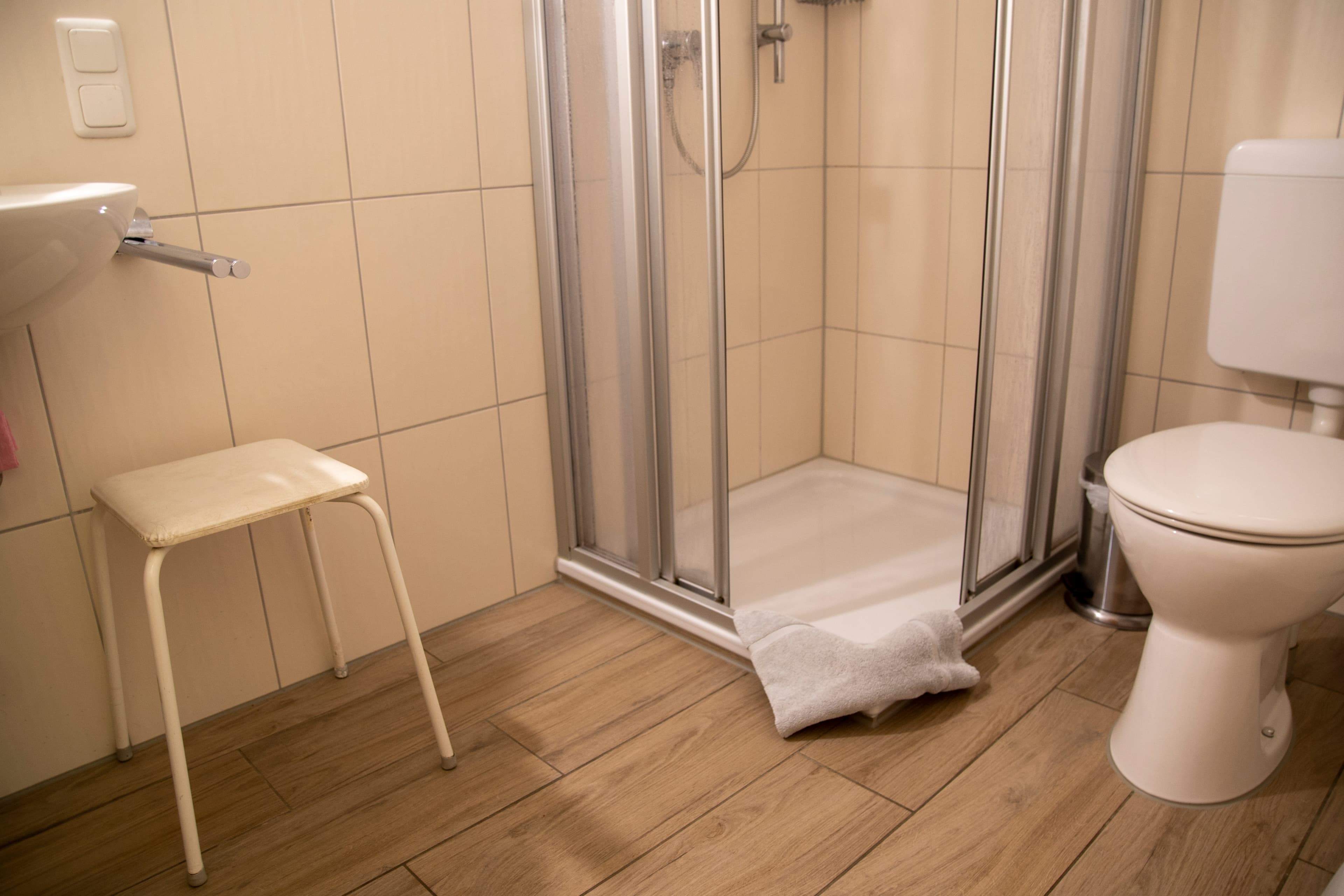 Badezimmer Ferienwohnung Hof Schlüpke Hermannsburg