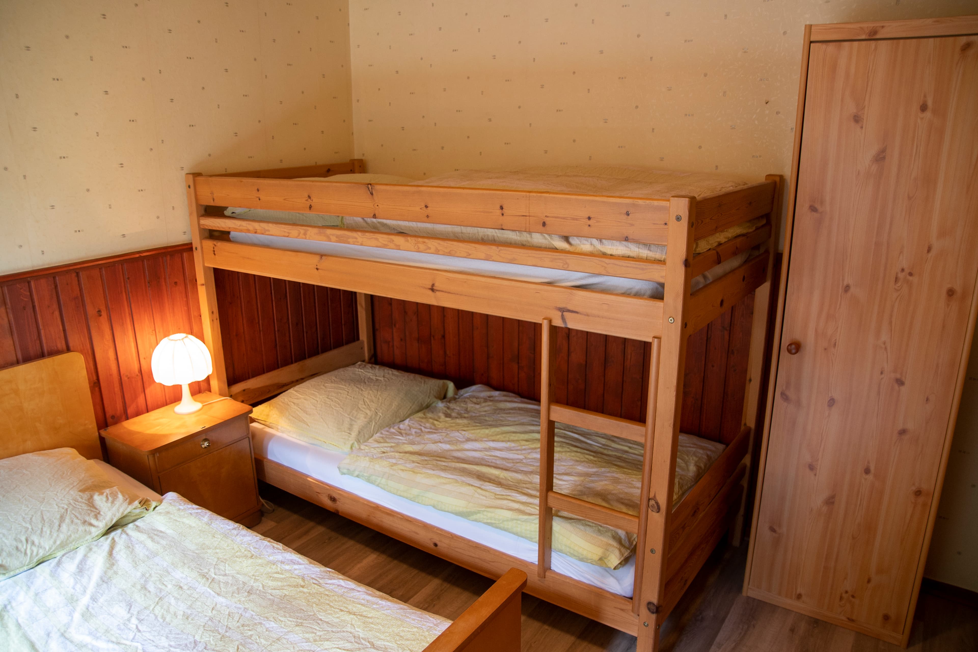 Schlafzimmer Ferienwohnung Hop Schlüpke Hermannsburg