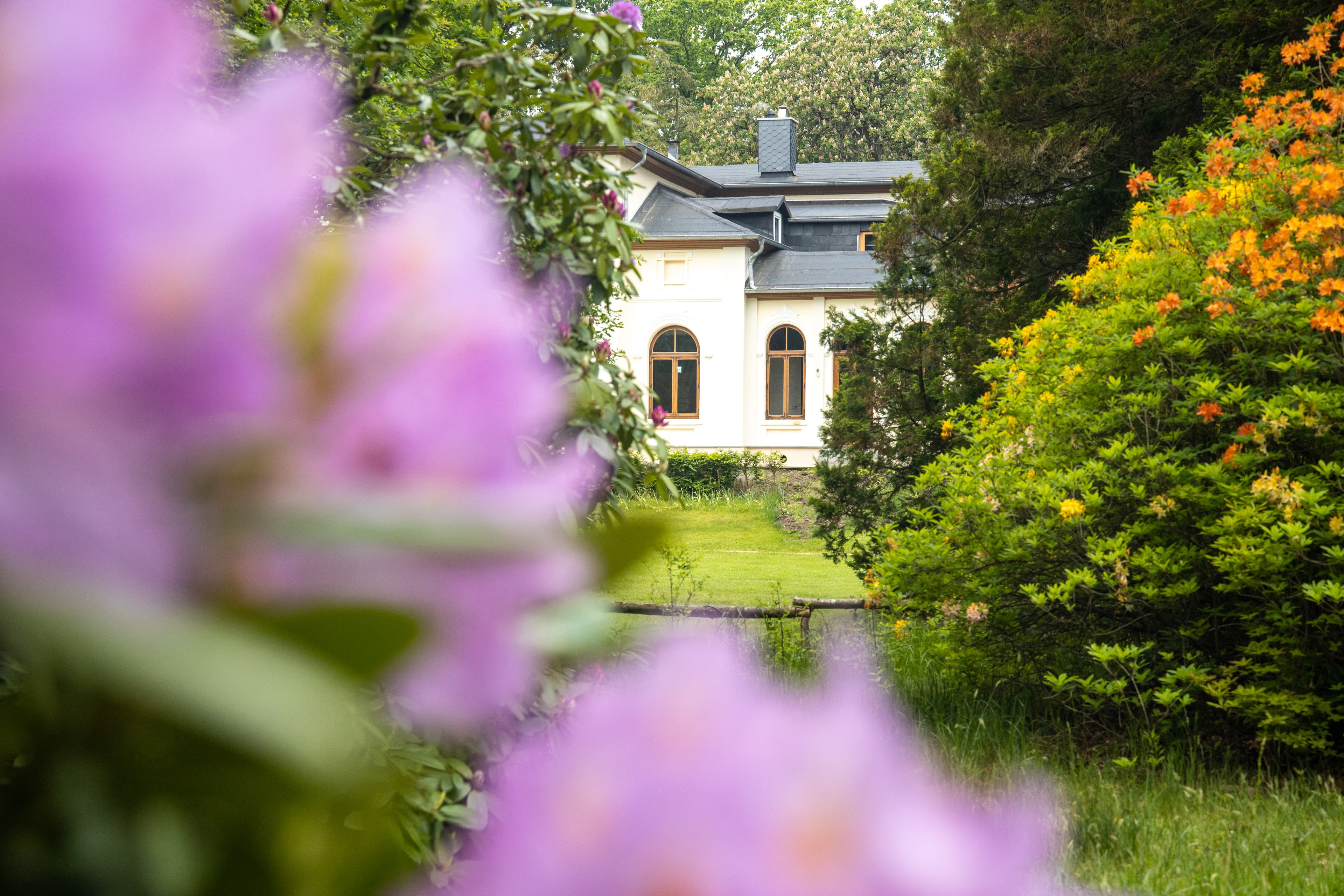 Breidings Garten in Soltau ist eine Station auf dem Pilgerweg