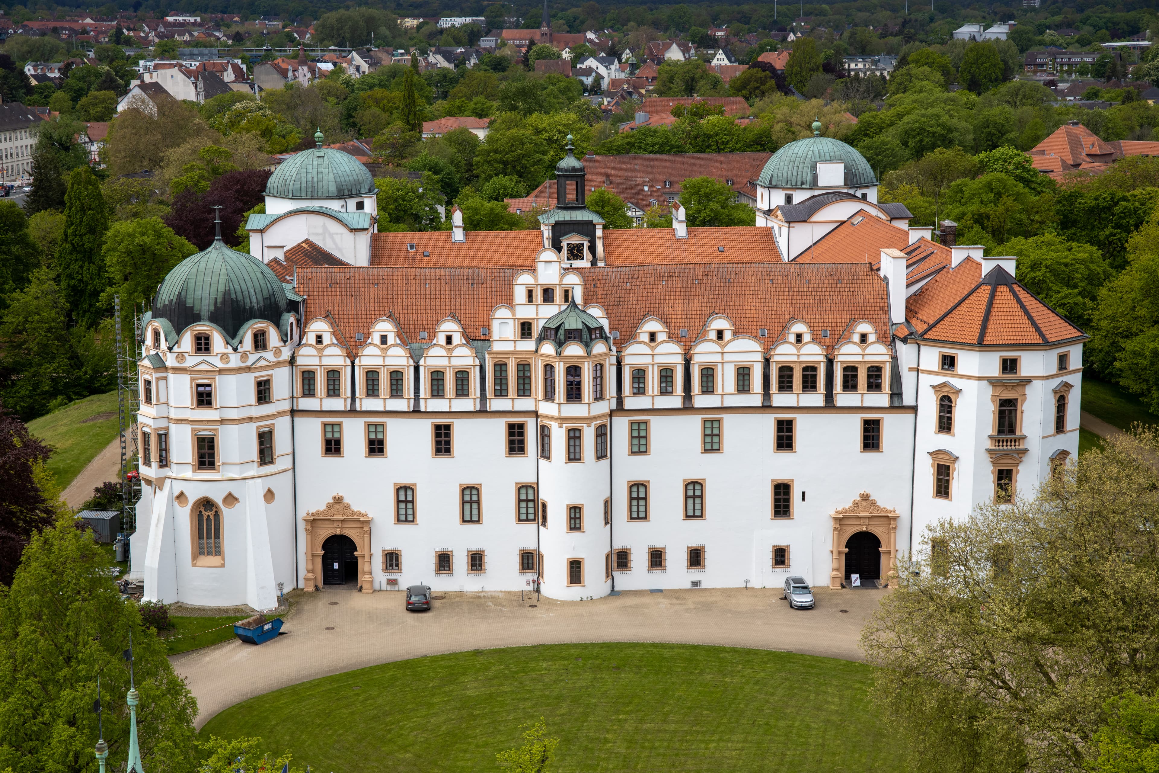 Schloss Celle ist ein Ziel auf dem Jacobusweg