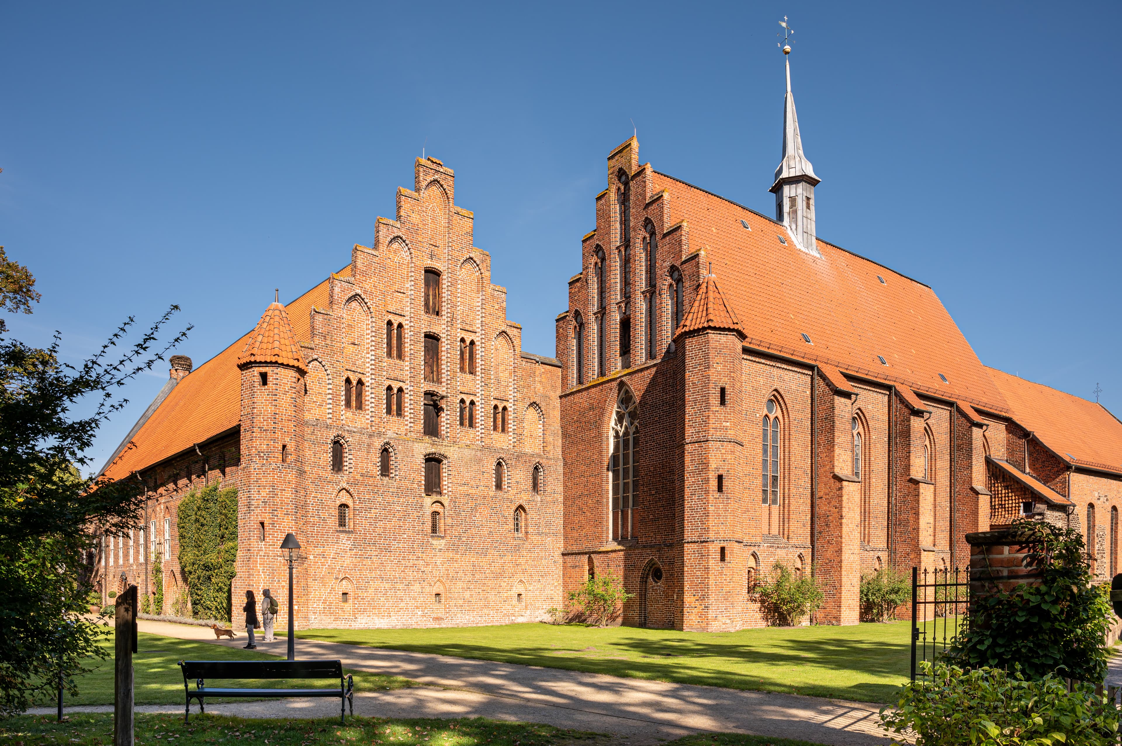 Ein bedeutendes Ziel auf dem Pilgerweg ist Kloster wienhausen